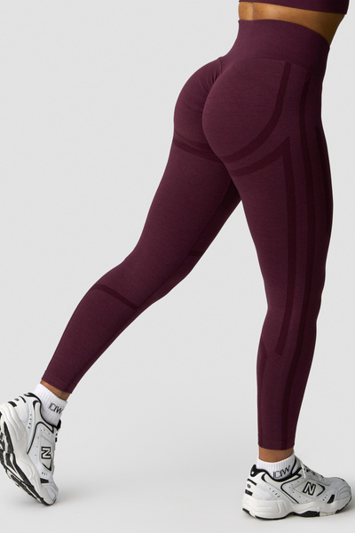 
                    Rush Seamless Tights Dark Mahogany Melange
                    
                  