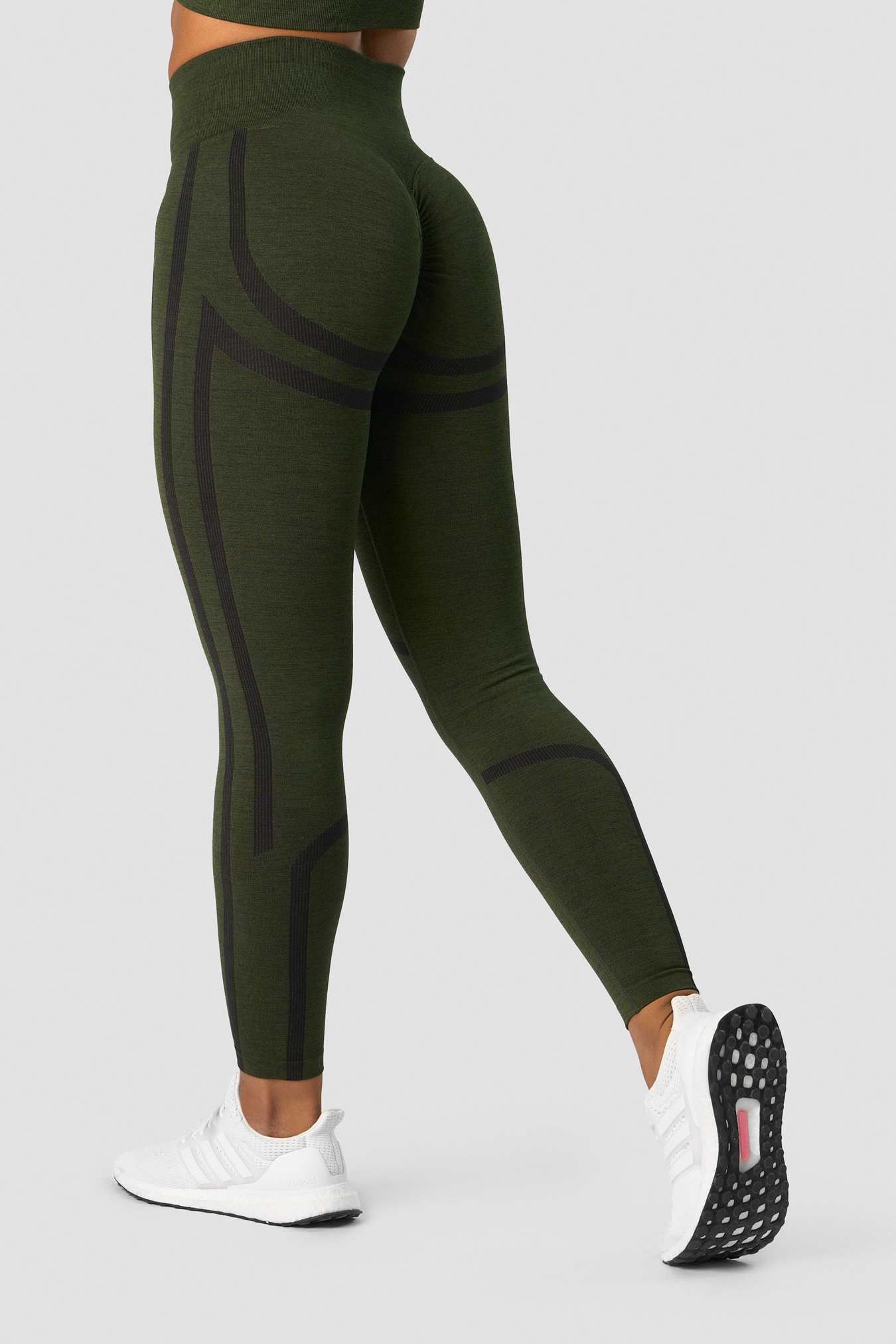 Rush Seamless Tights Dark Green - Bild 1