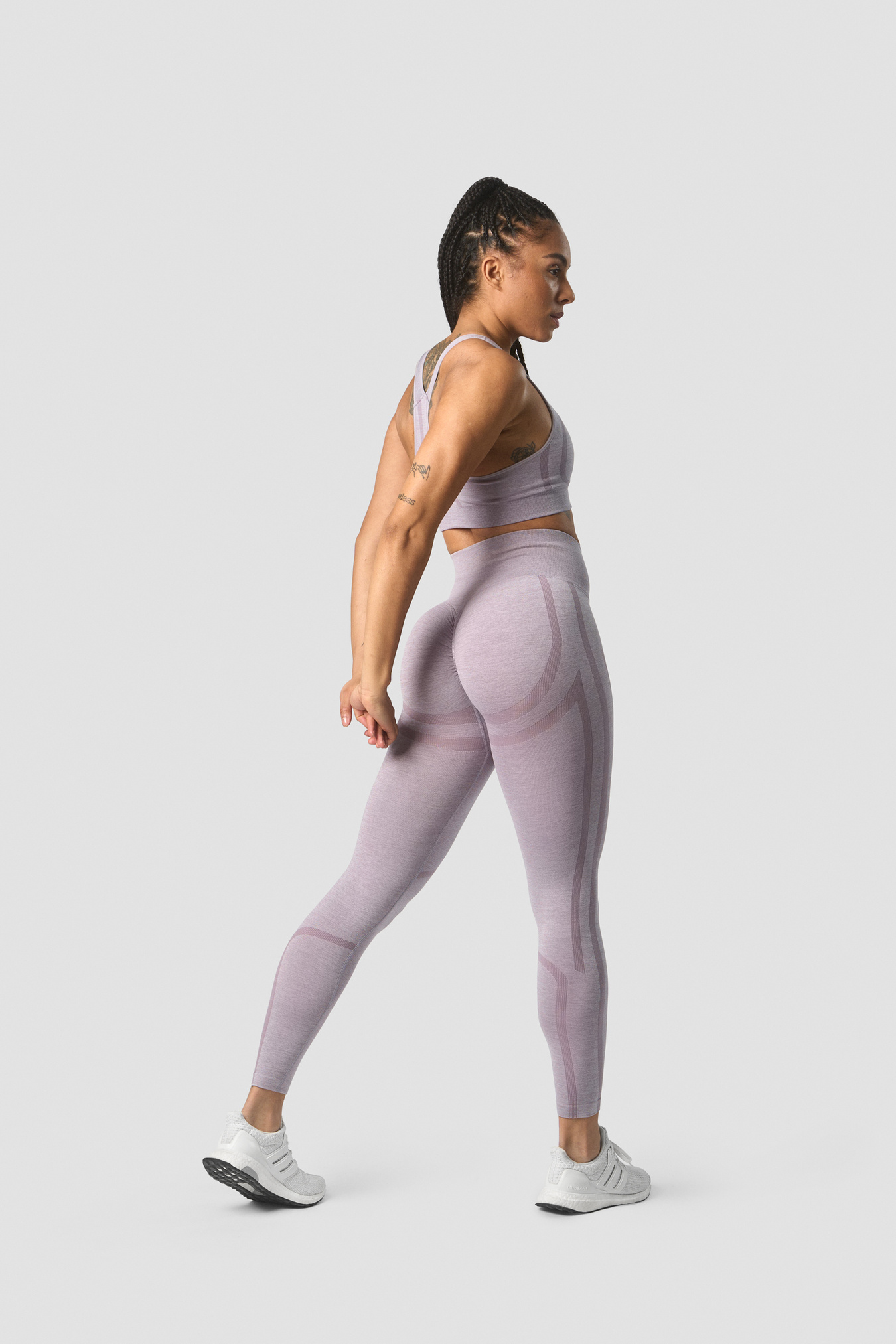 Rush Seamless Tights Lilac Melange - bild 5