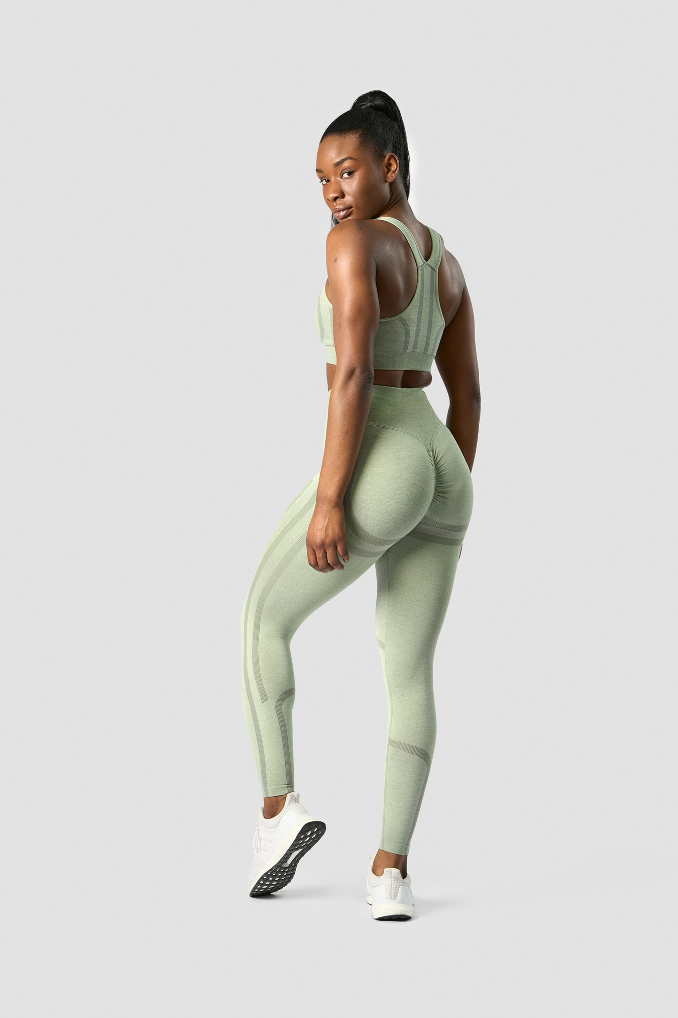 Rush Seamless Tights Sage Green - image 5