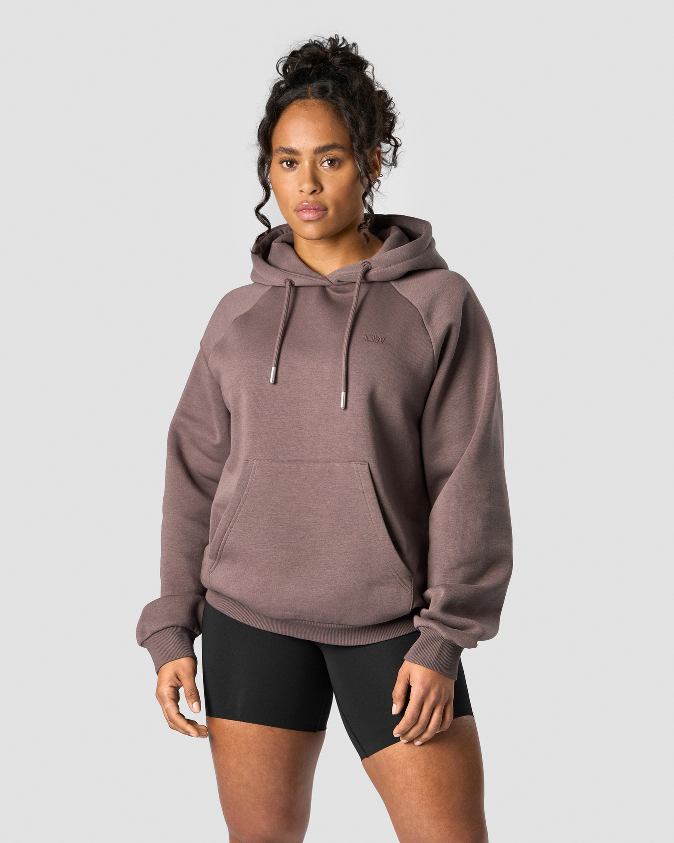 Everyday Hoodie Wmn Dusty Brown - bilde 1