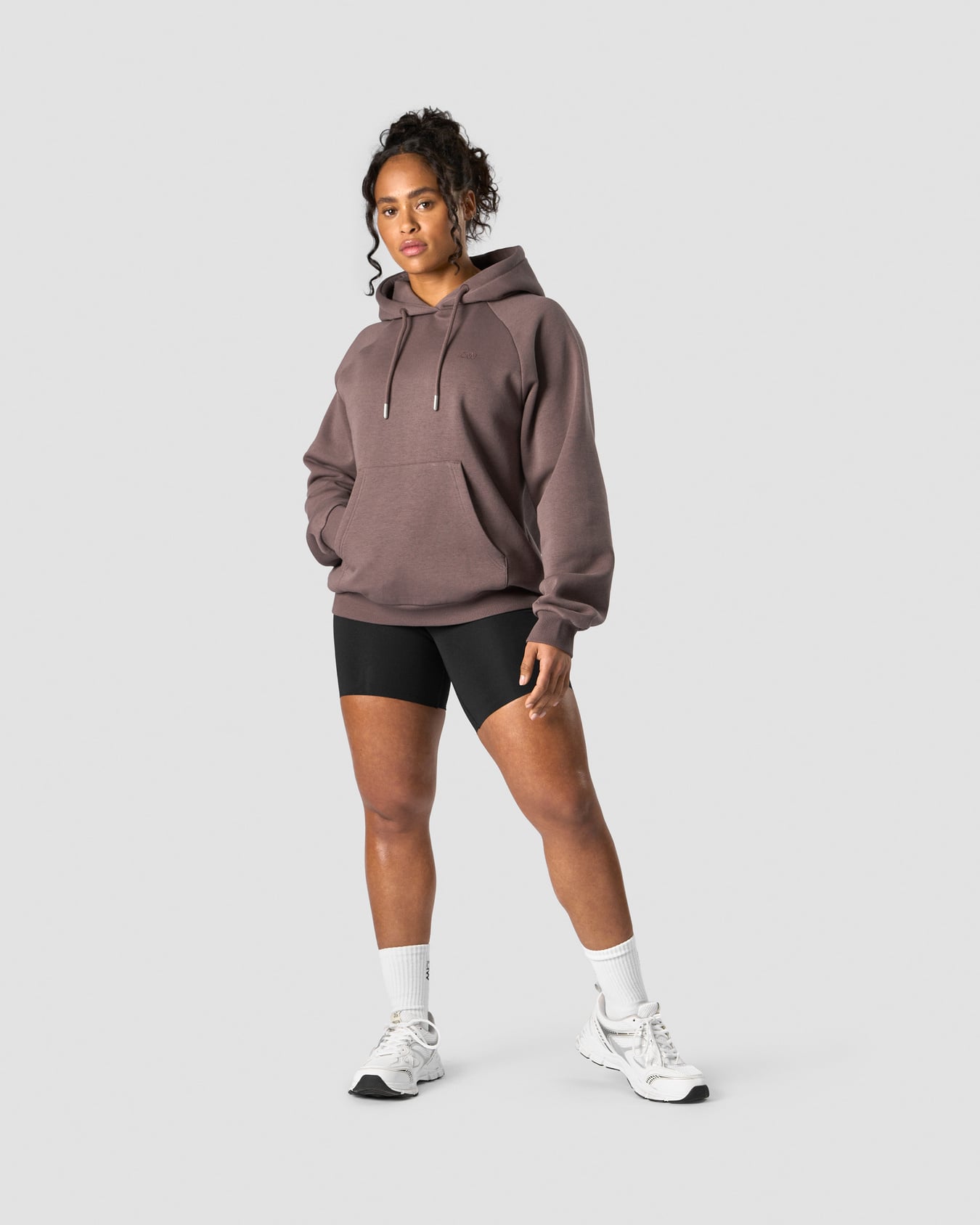 Everyday Hoodie Wmn Dusty Brown - bilde 4