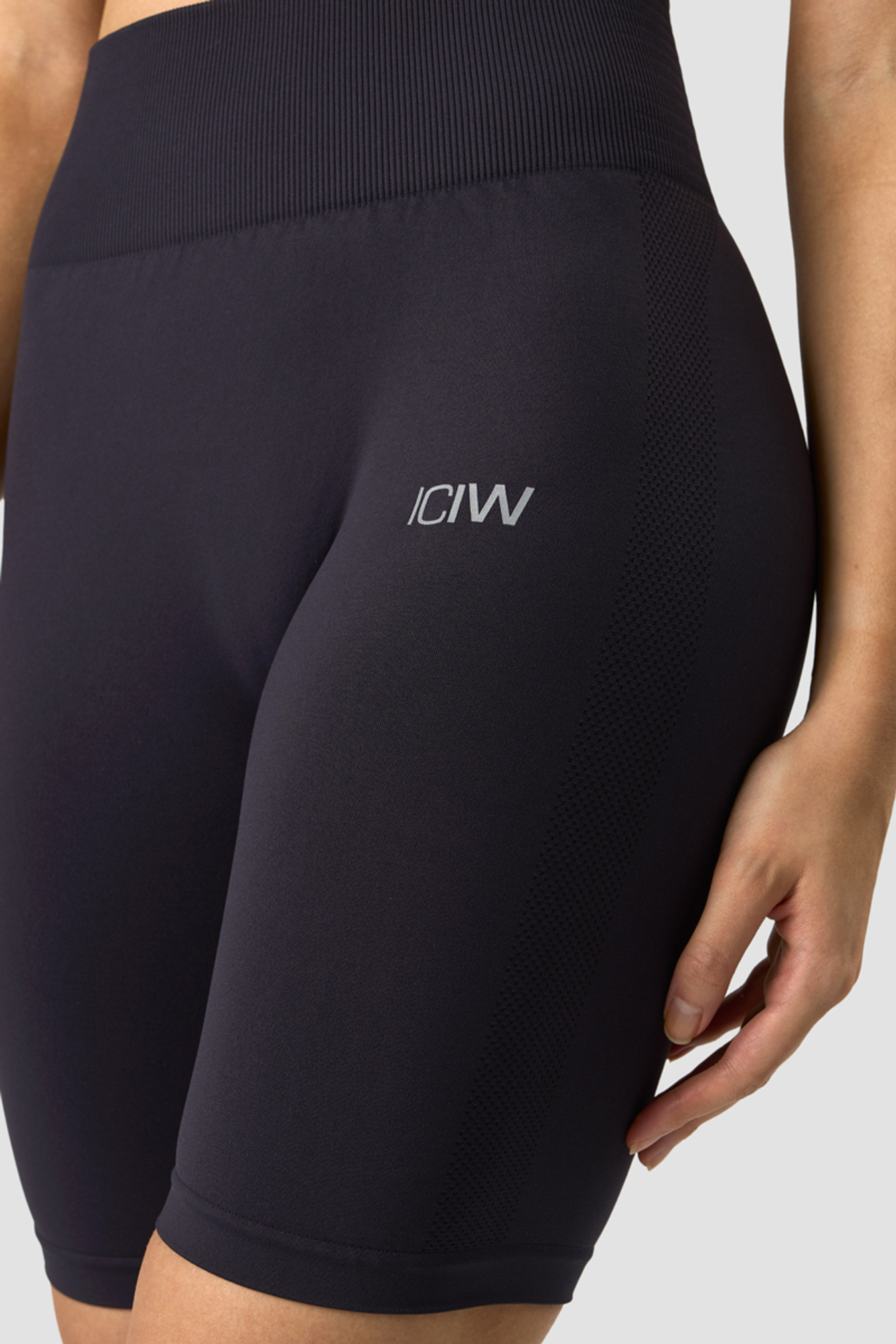 Define Seamless Pocket Biker Shorts Dk Graphite - Bild 4