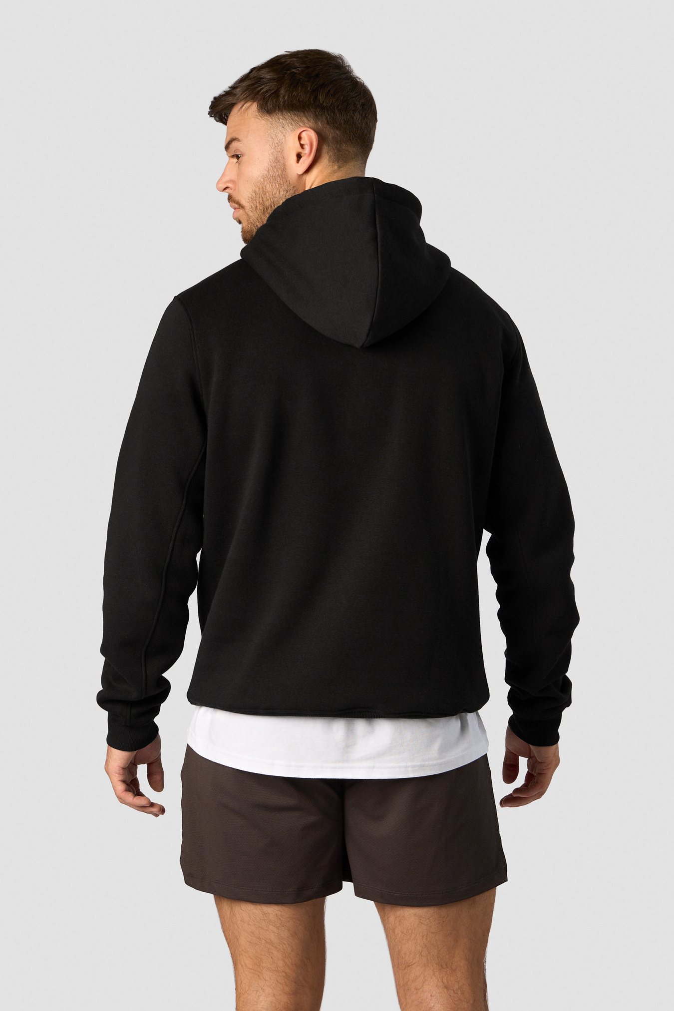 Everyday Hoodie Side Logo Men Black - immagine $