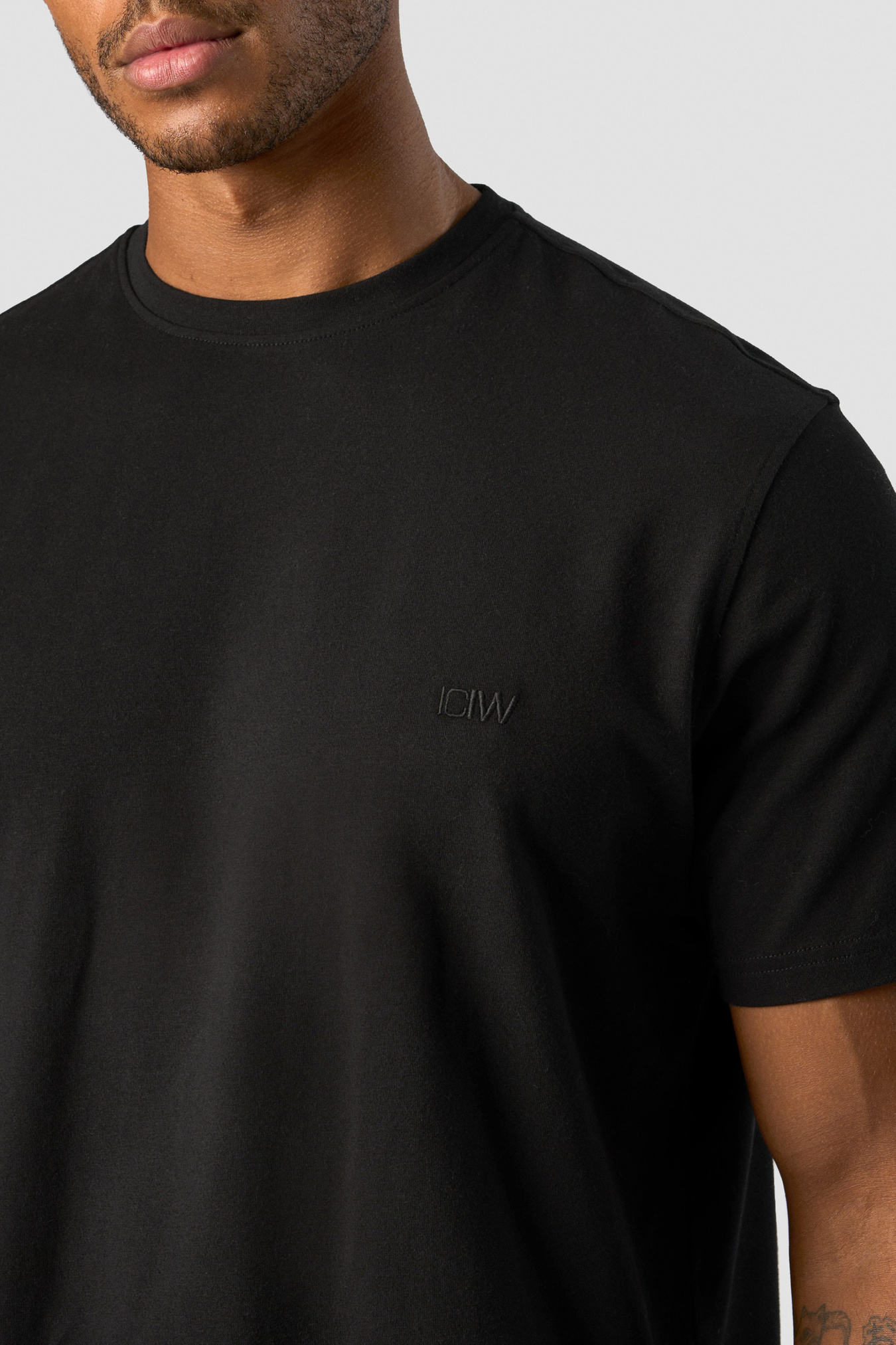 Everyday Cotton T-shirt Side Logo Men Black - billede 3