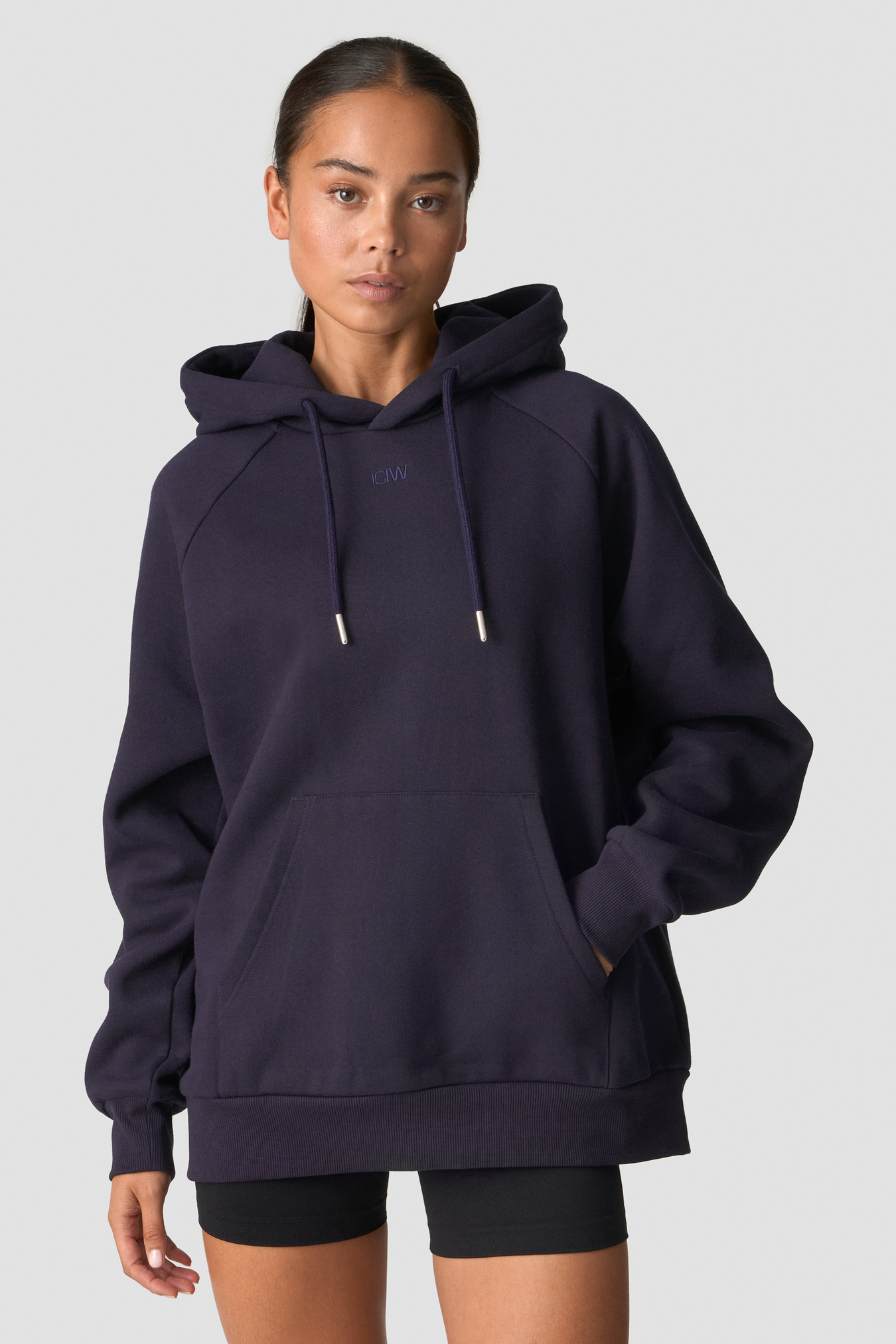 Everyday Hoodie Wmn Night Purple - bild 3