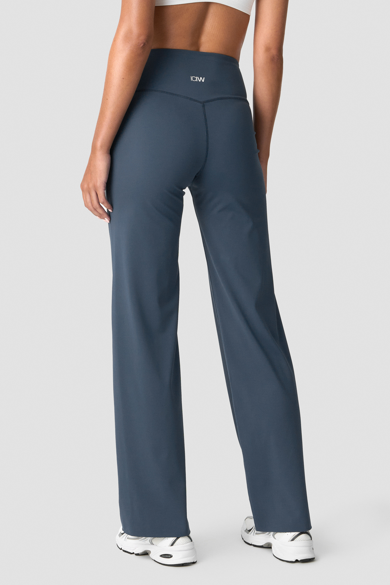 Nimble Straight Leg Pants Dark Dusty Blue - afbeelding 3