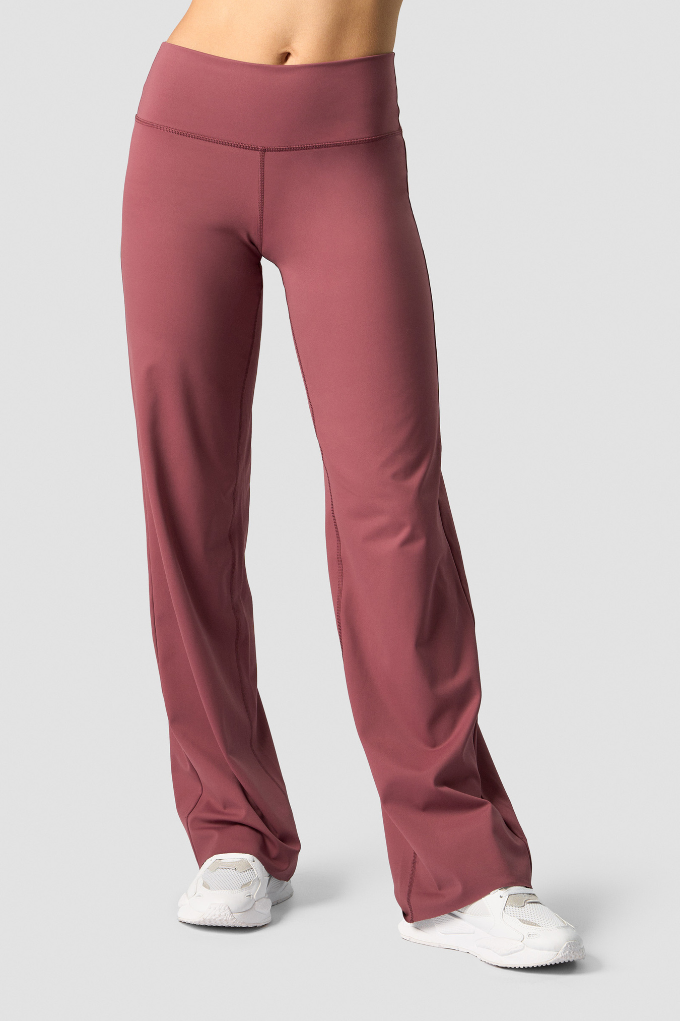 Nimble Straight Leg Pants Wild Berry - bild 1