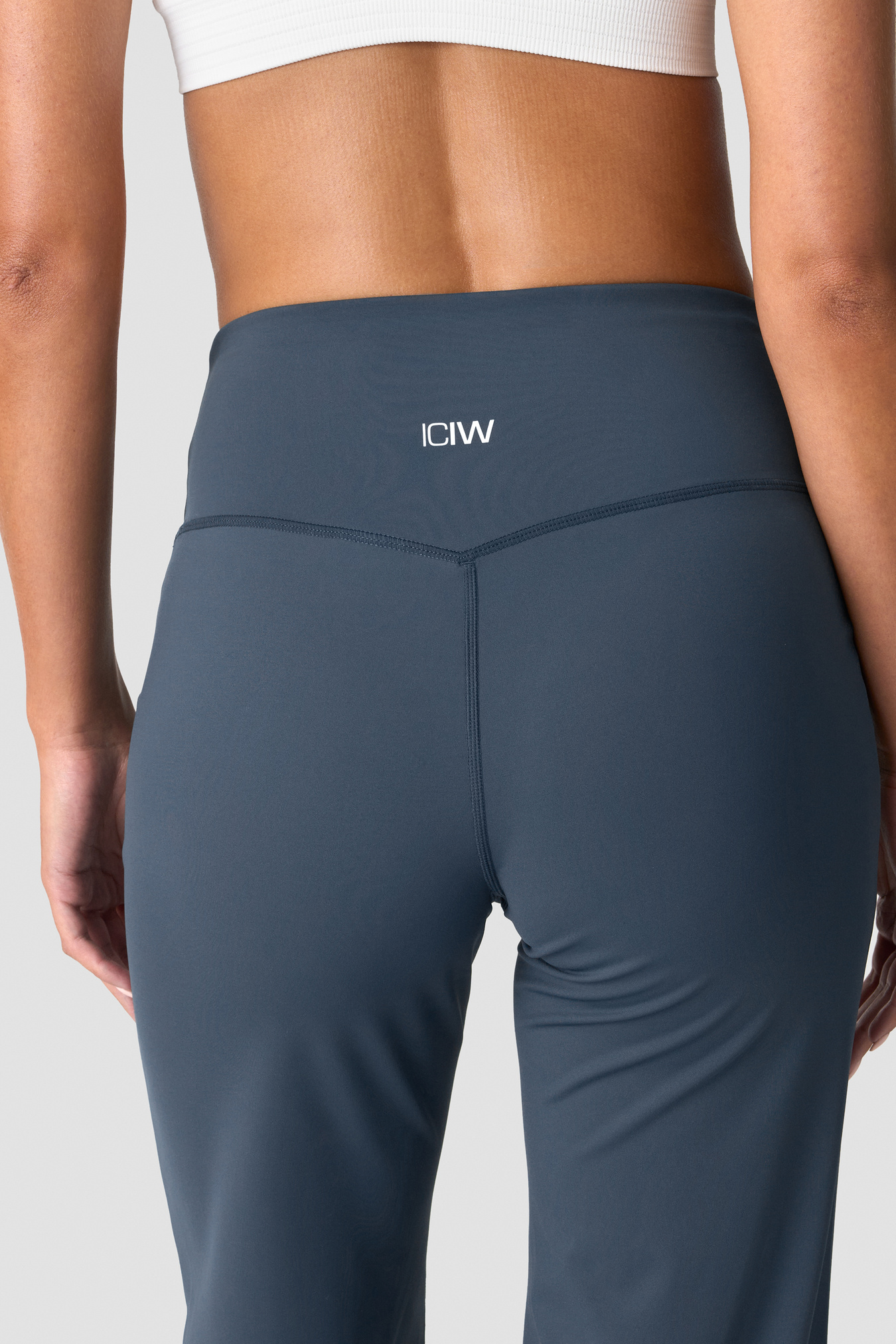 Nimble Straight Leg Pants Dark Dusty Blue - afbeelding 4