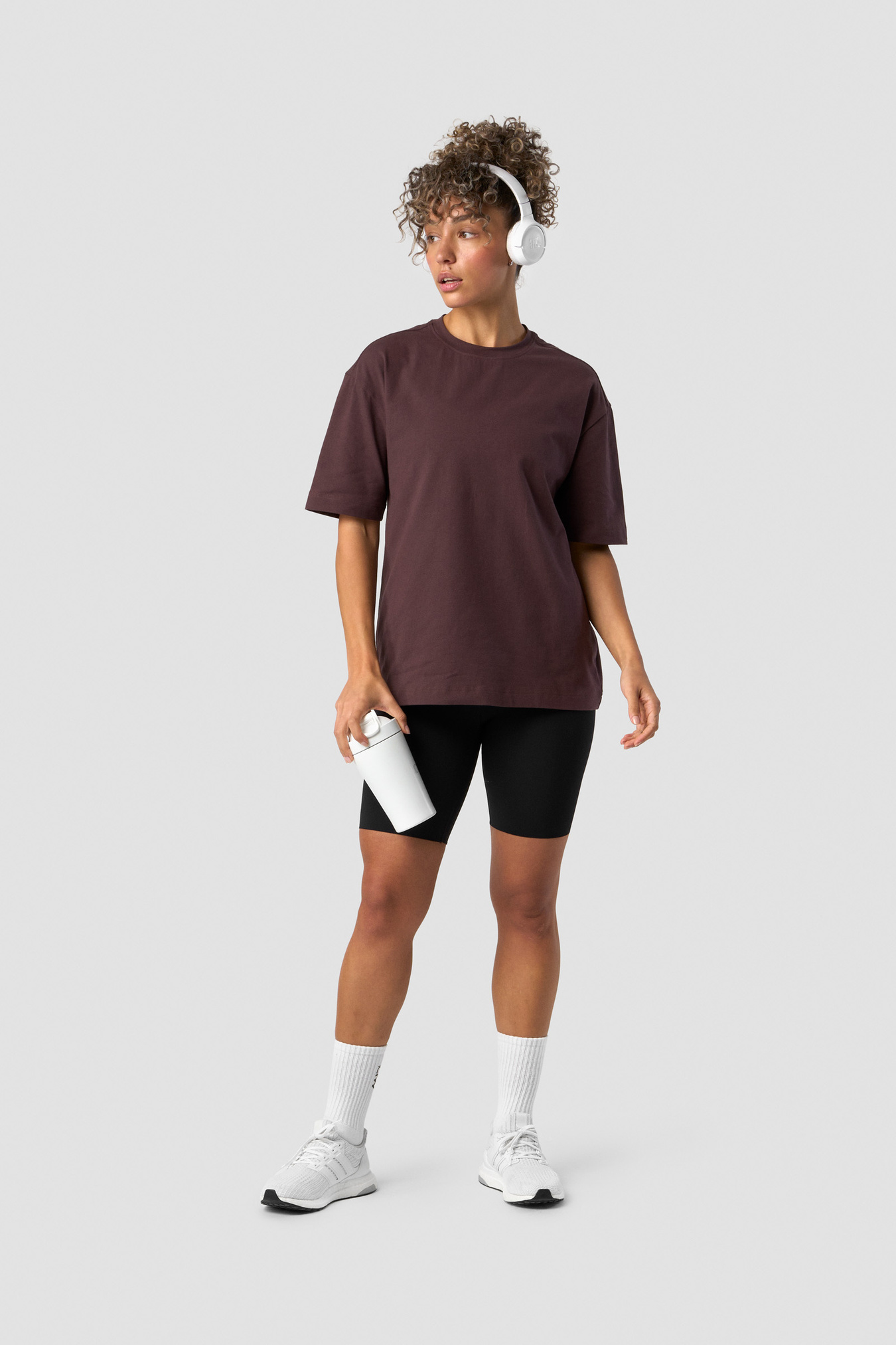 Everyday Cotton T-shirt Burgundy - image 1