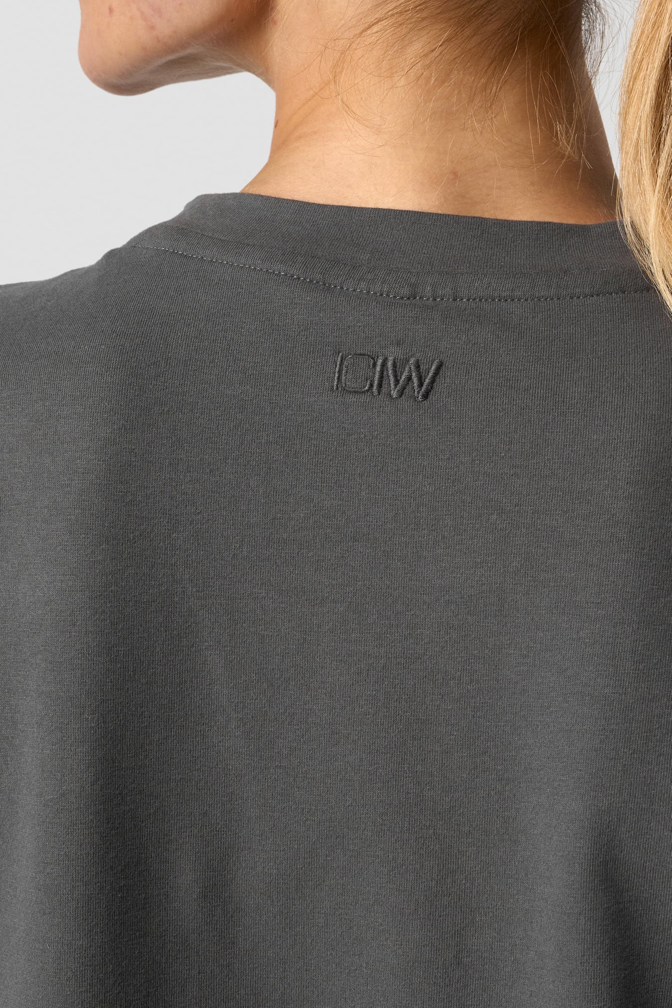 Everyday Cotton T-shirt Dark Grey - afbeelding 4