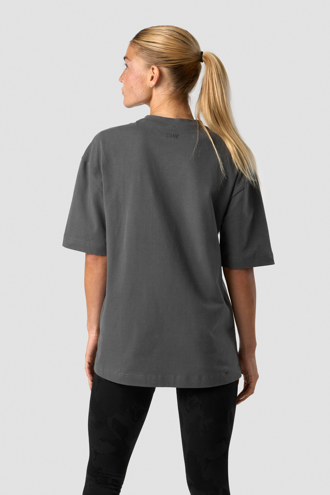 Everyday Cotton T-shirt Dark Grey - afbeelding 2