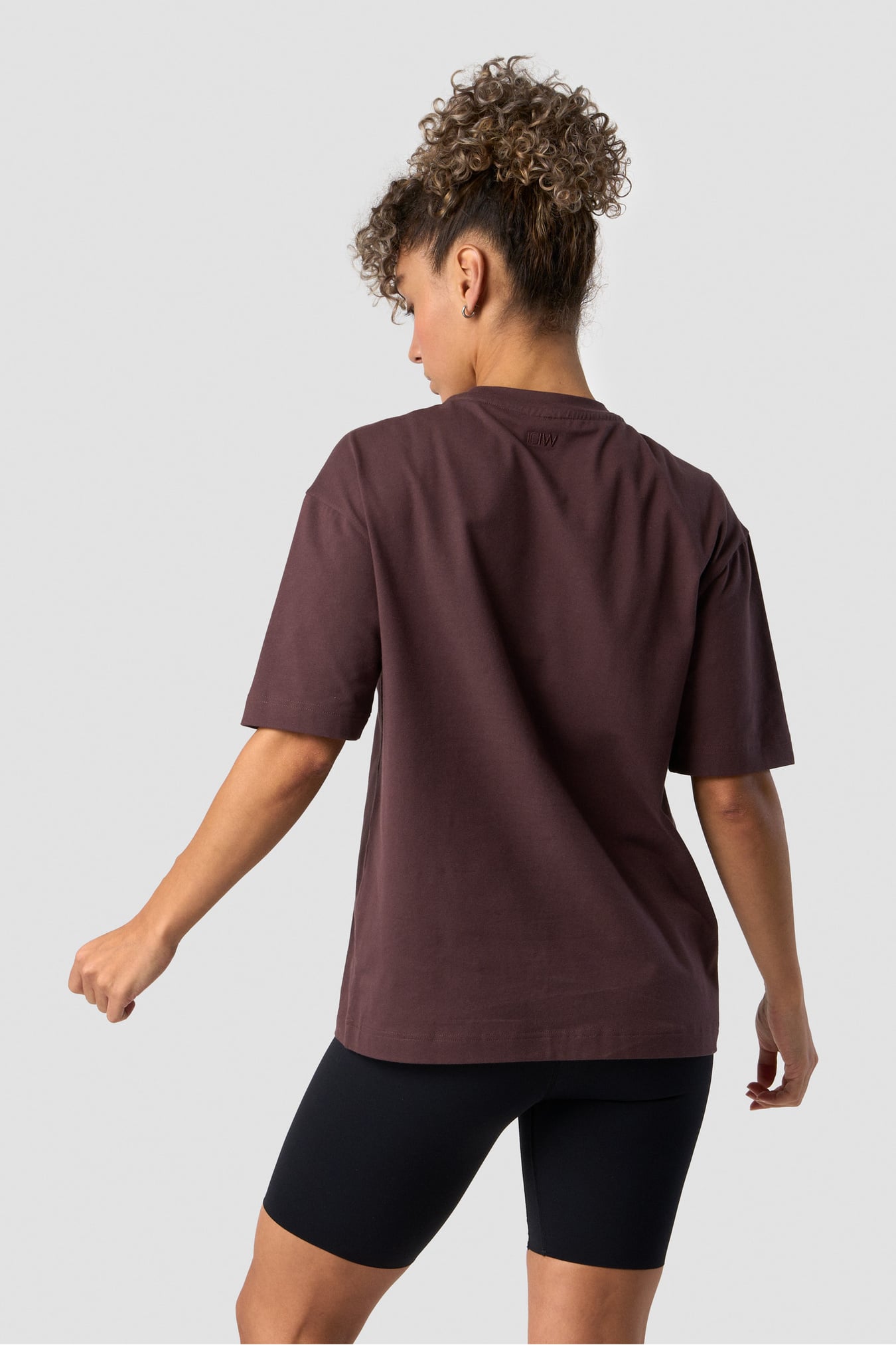 Everyday Cotton T-shirt Burgundy - image 3