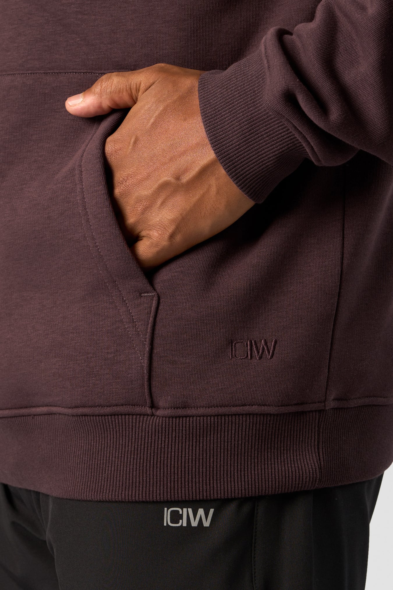 Everyday Hoodie Men Burgundy - imagen 3