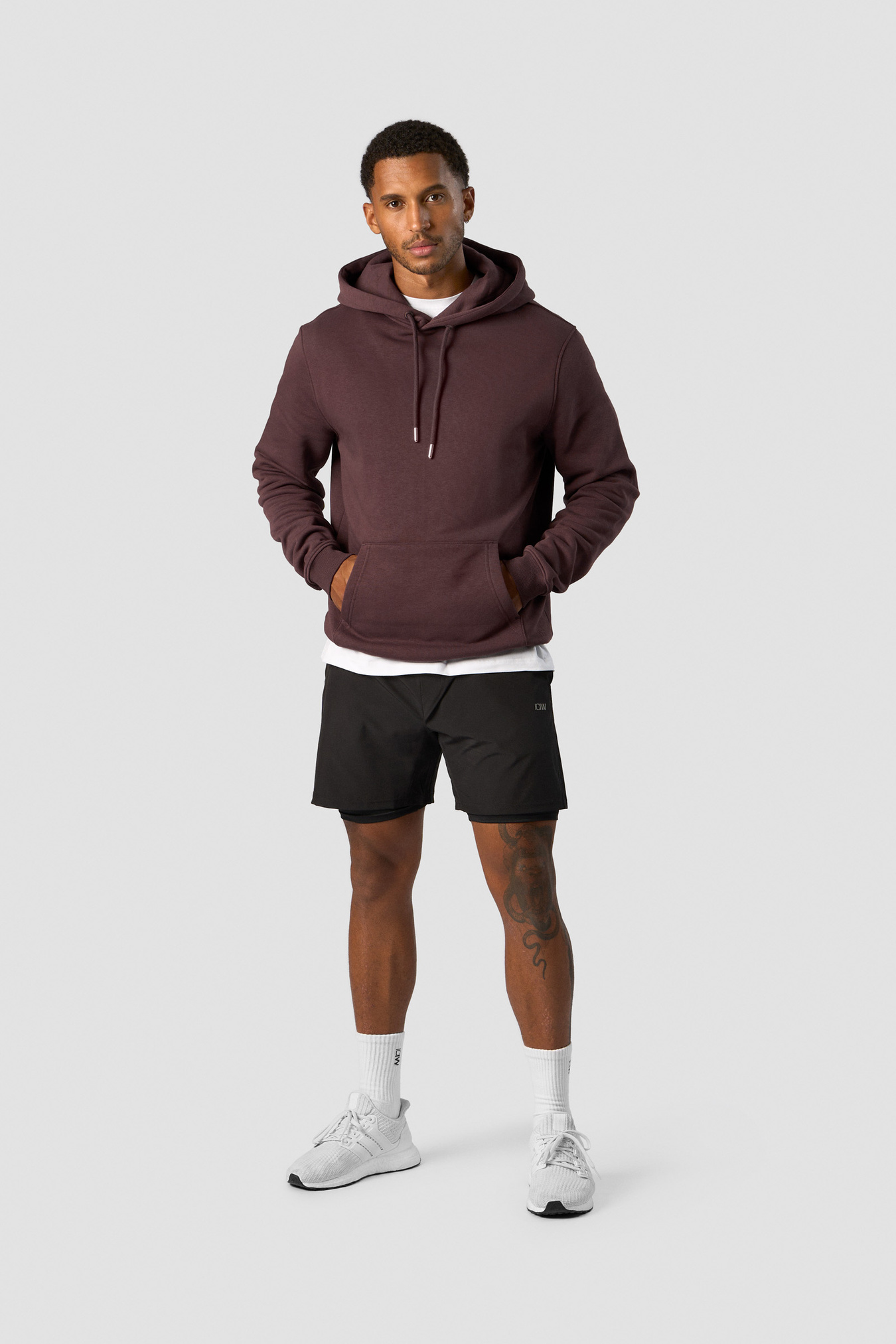 Everyday Hoodie Men Burgundy - imagen 4