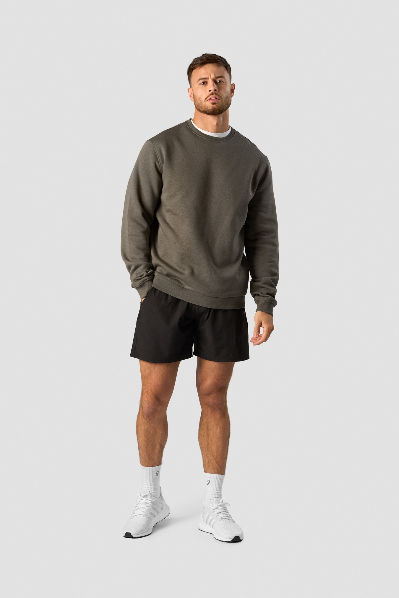 Everyday Crewneck Men Khaki Green - image 4