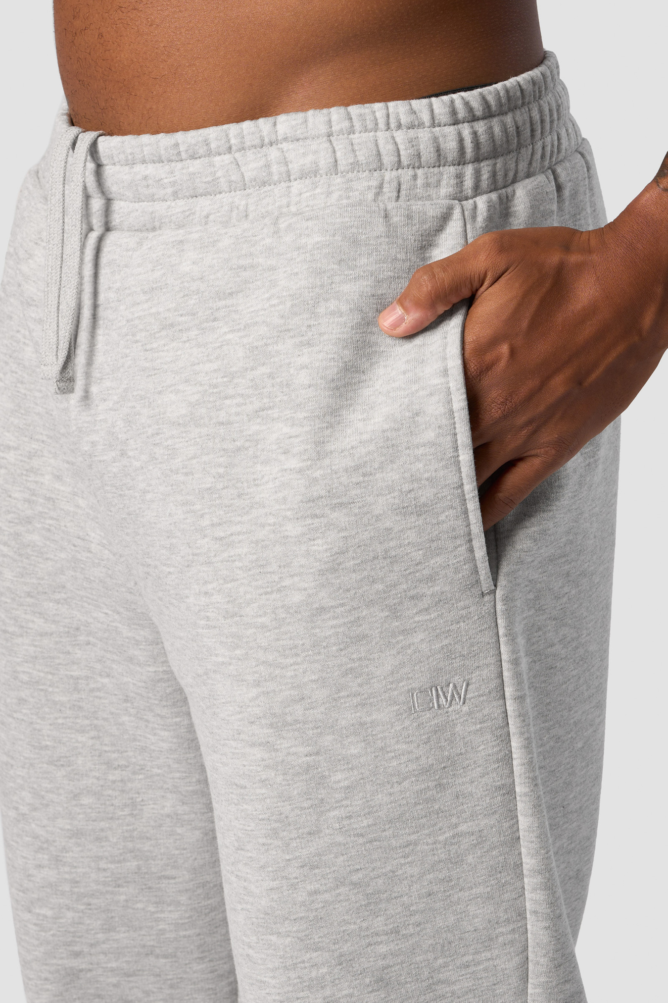 Everyday Sweatpants Men Light Grey Melange - Bild 3