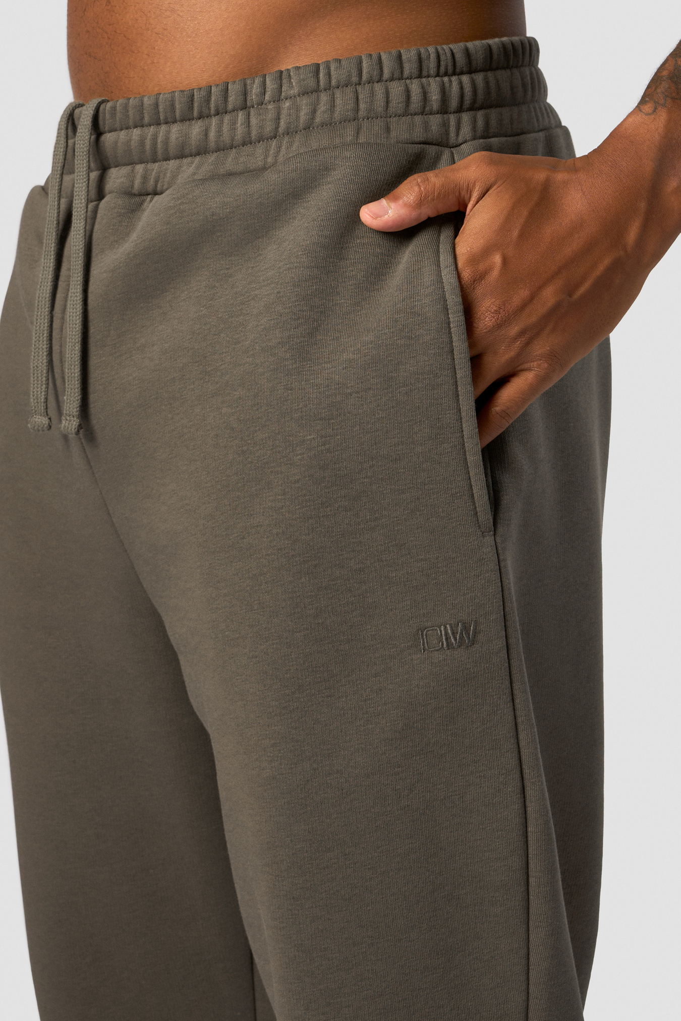Everyday Sweatpants Men Khaki Green - Bild 3