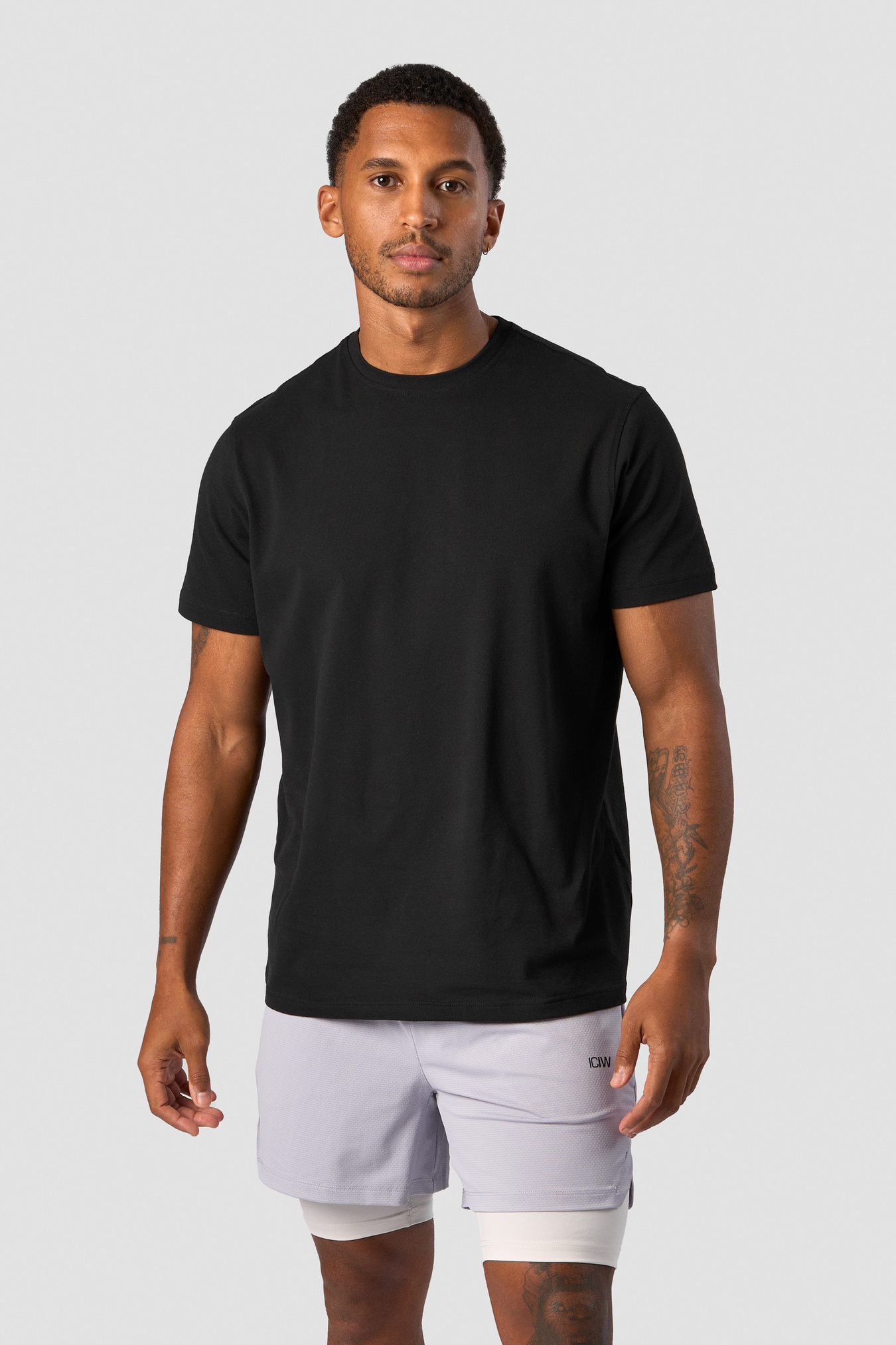 Everyday Cotton T-shirt Men Black - image 0