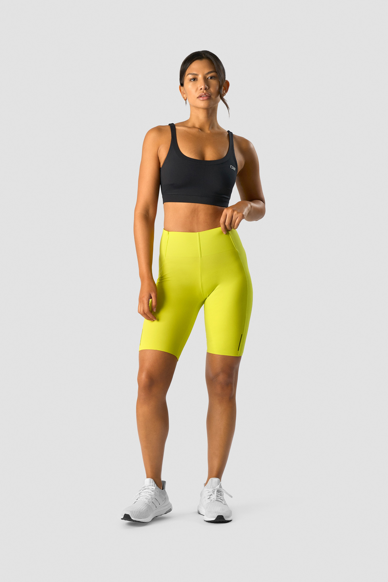 Charge Biker Shorts Wmn Acid Yellow - kuva 5