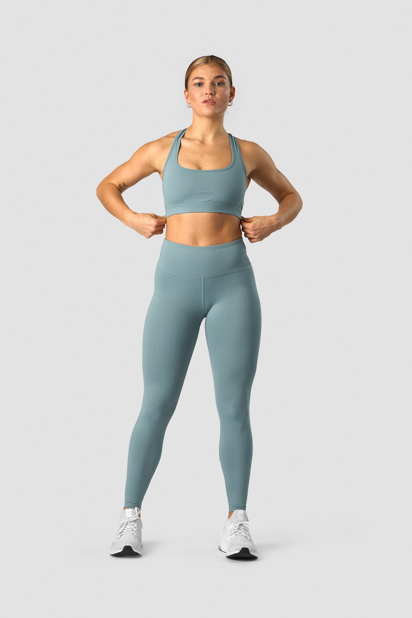 Classic V-Shape Tights Tall Steel Blue - kuva 4