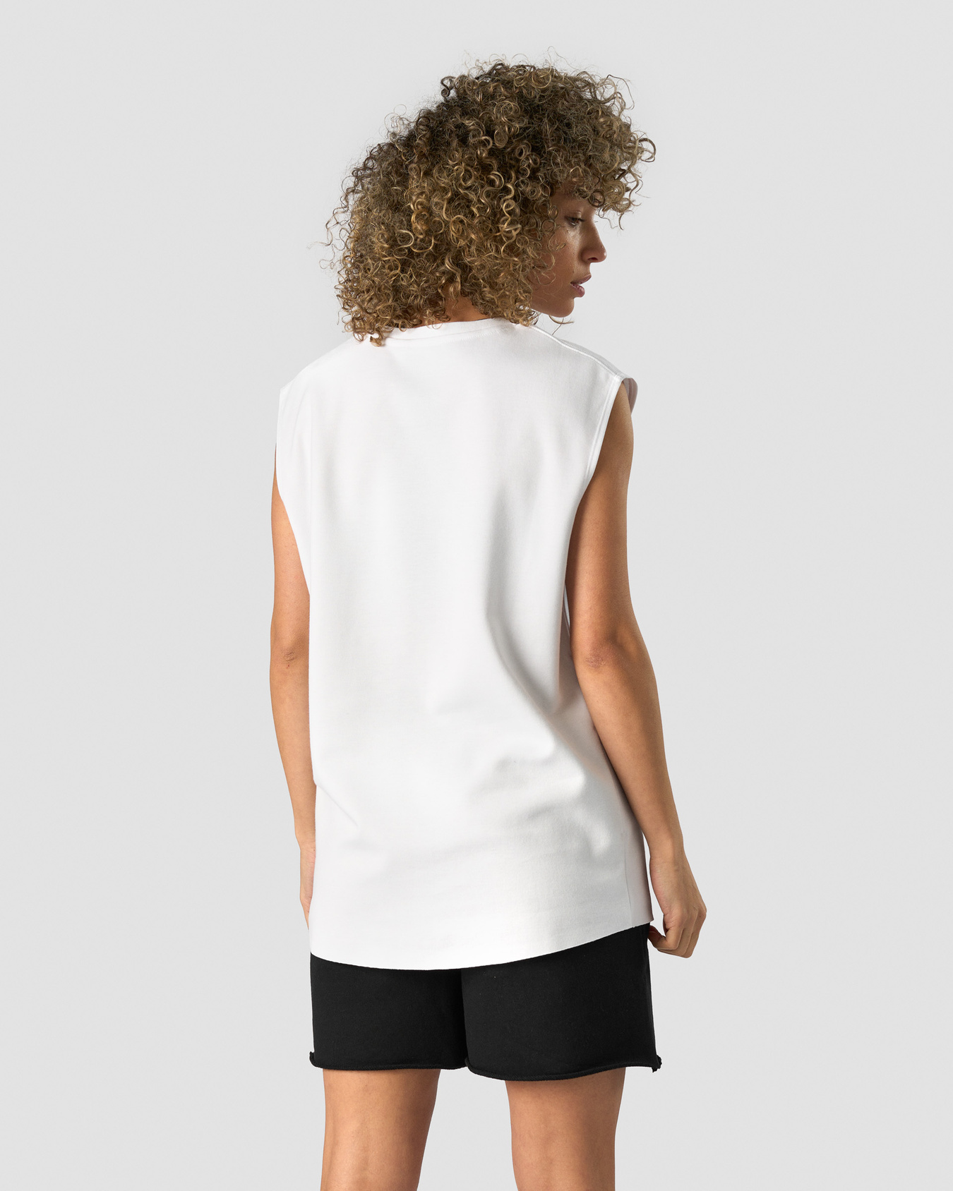 Unified Sleeveless T-shirt White - kuva 3