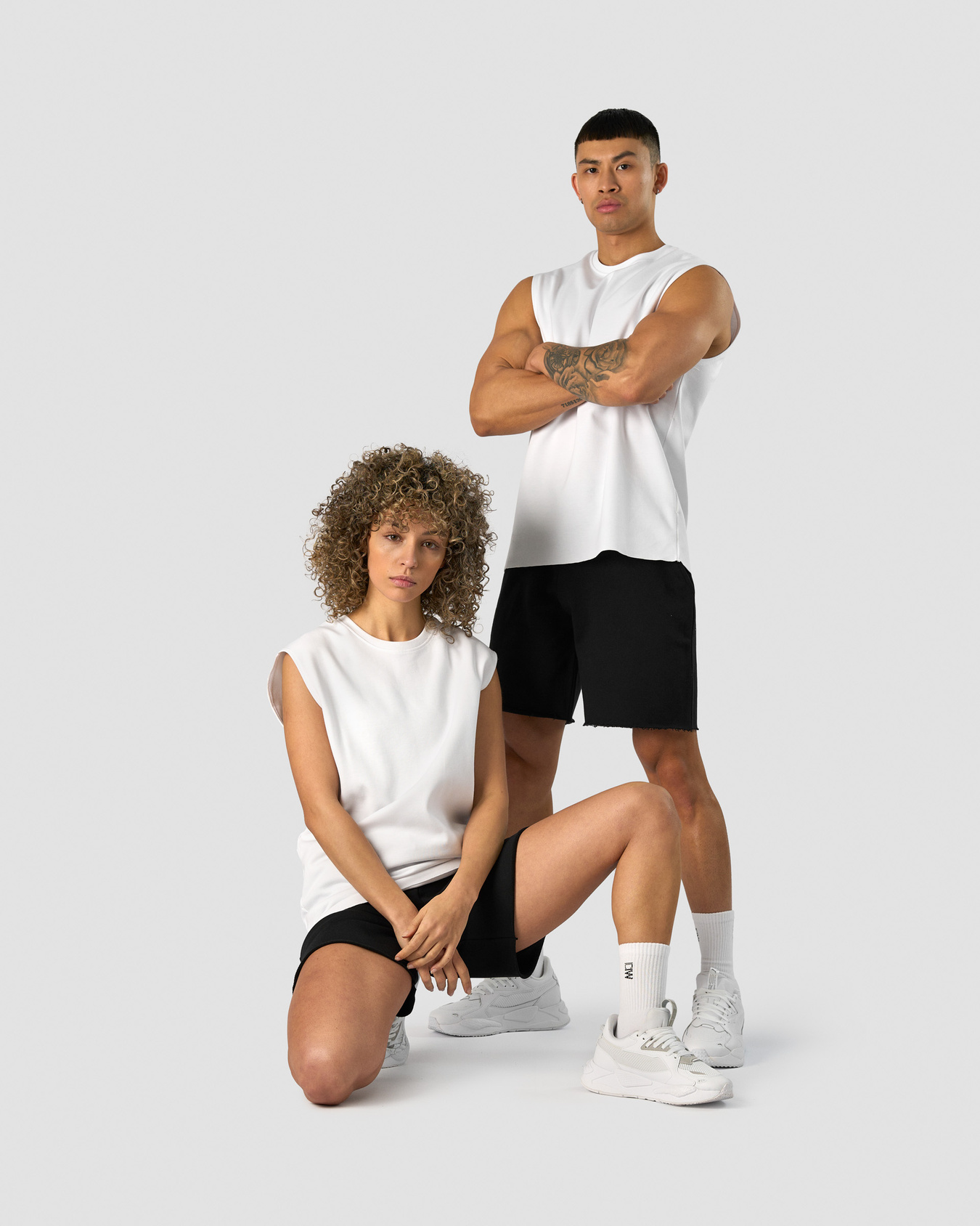 Unified Sleeveless T-shirt White - kuva 5