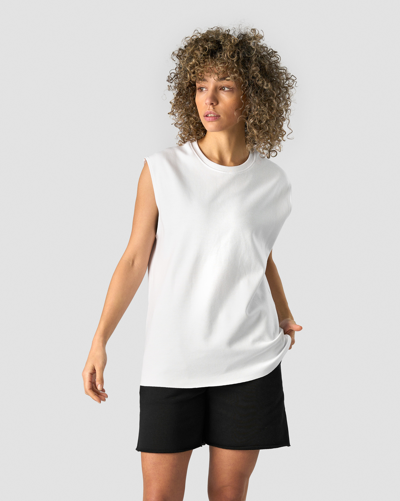 Unified Sleeveless T-shirt White - kuva 2