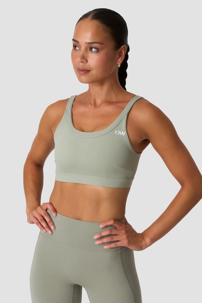 Nimble Sports Bra Dusty Sage Green