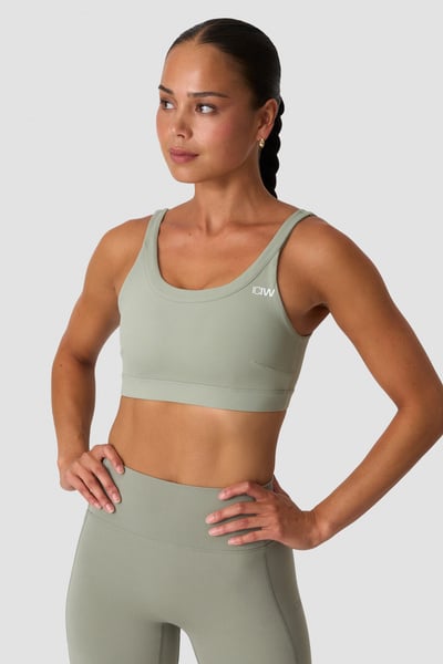 Nimble Sports Bra Dusty Sage Green - Green