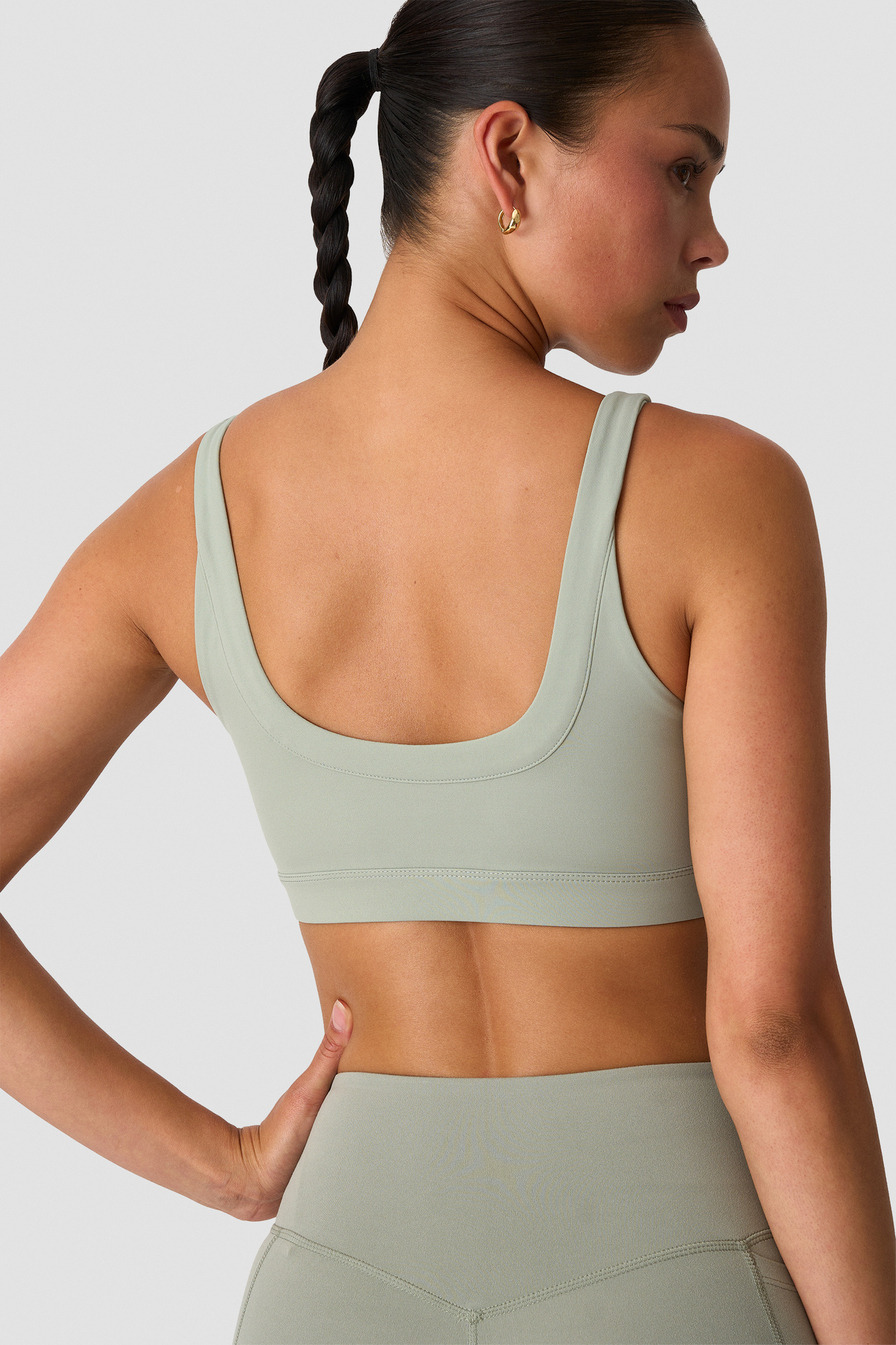 Nimble Sports Bra Dusty Sage Green - image 2