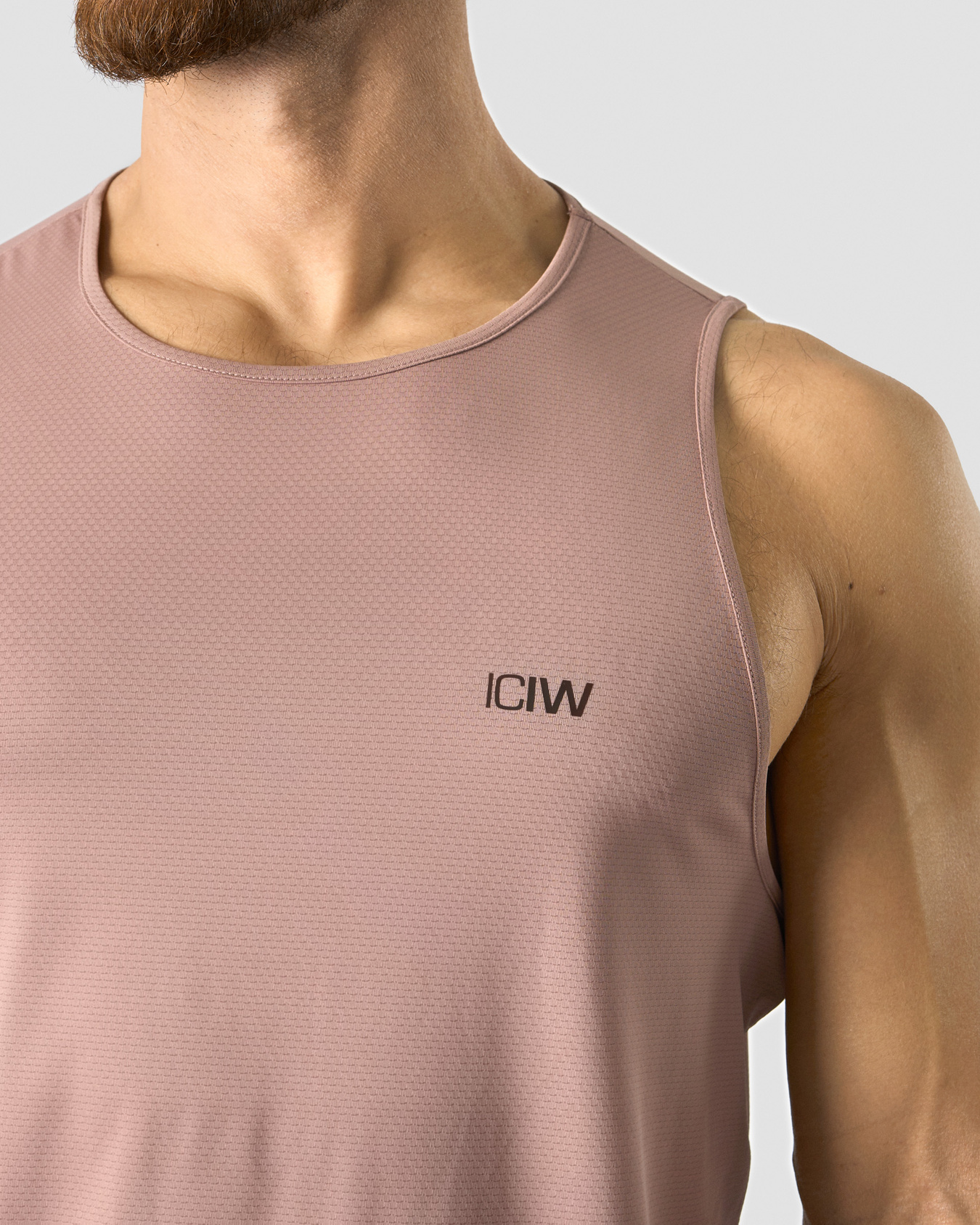 Stride Tank top Men Light Mauve - afbeelding 3