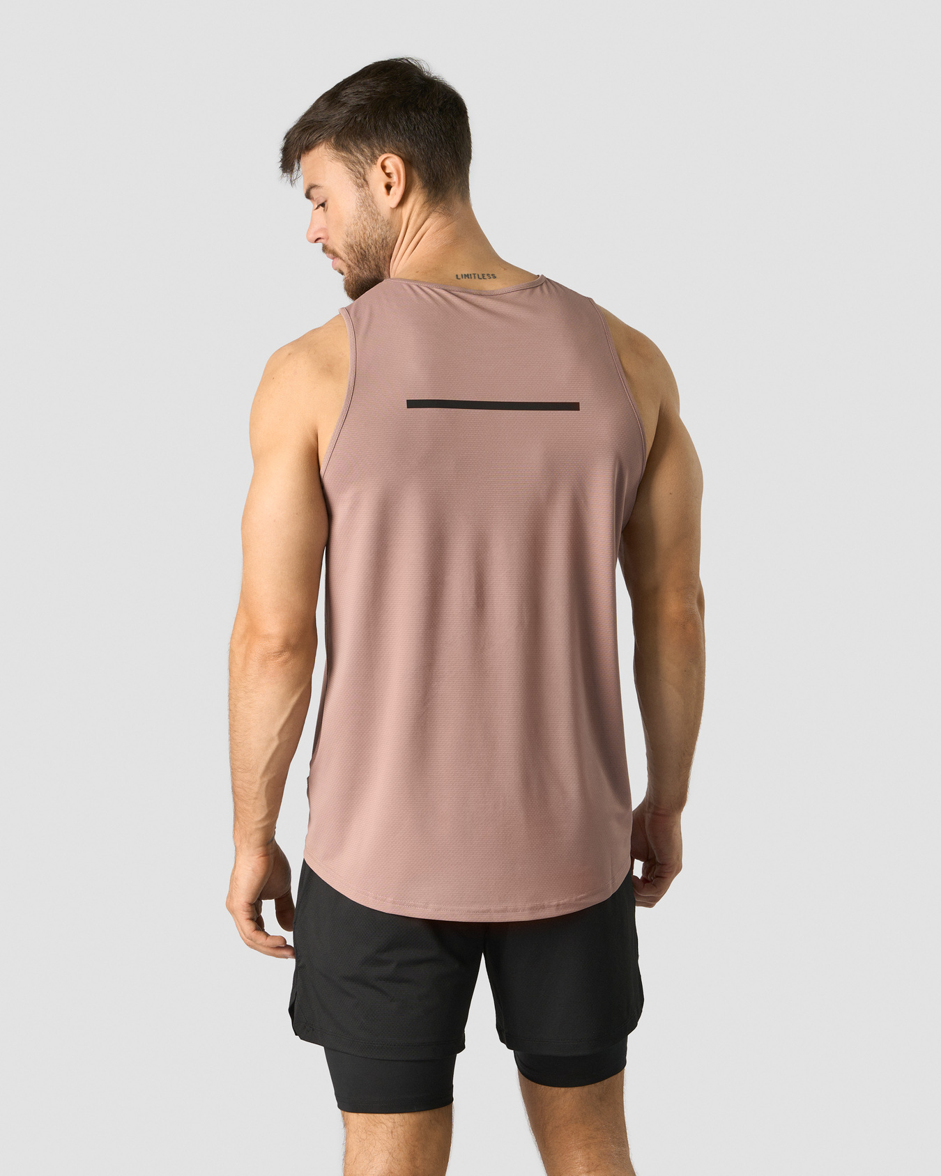 Stride Tank top Men Light Mauve - afbeelding 2