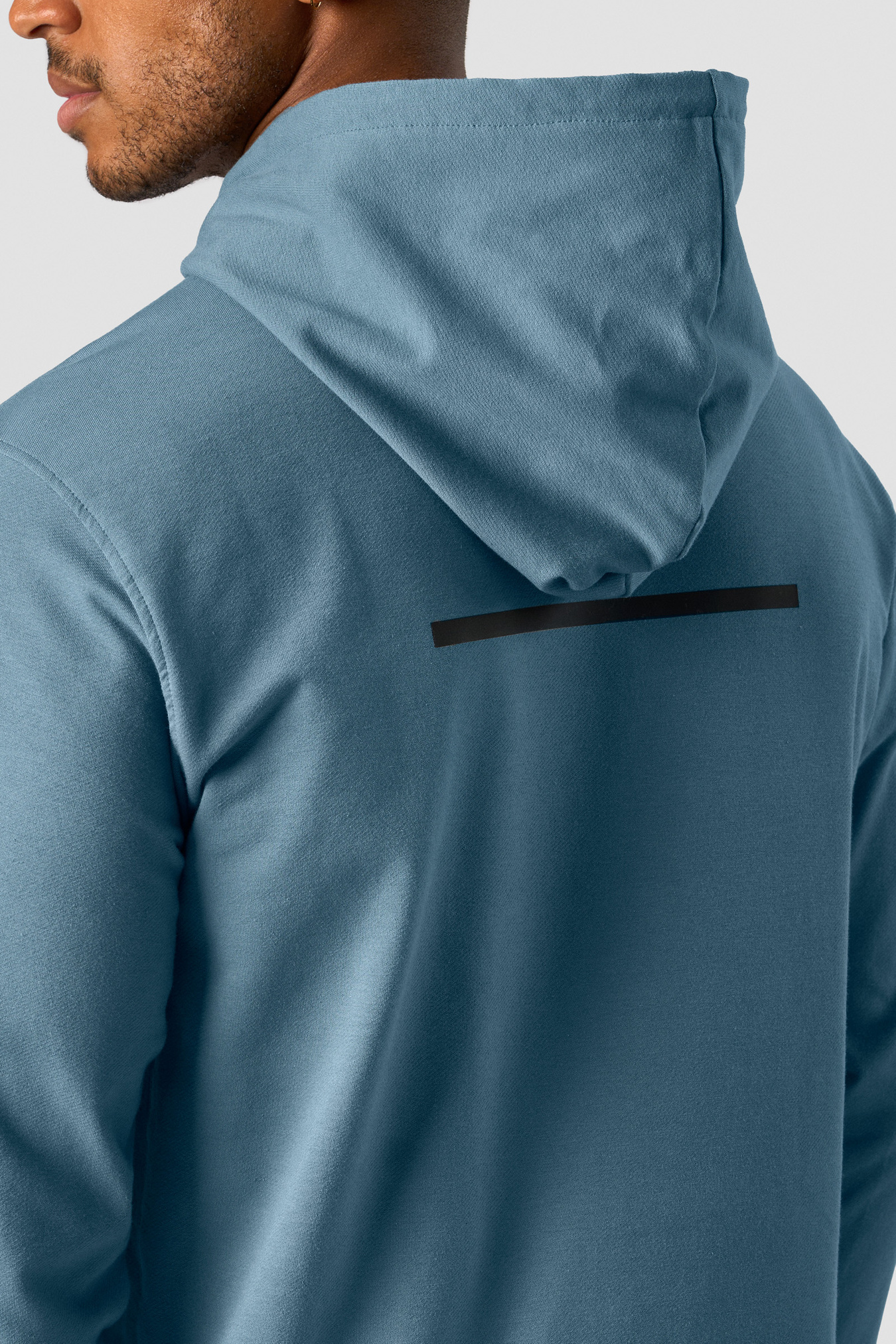 Stride Hoodie Men Steel Blue - billede 4