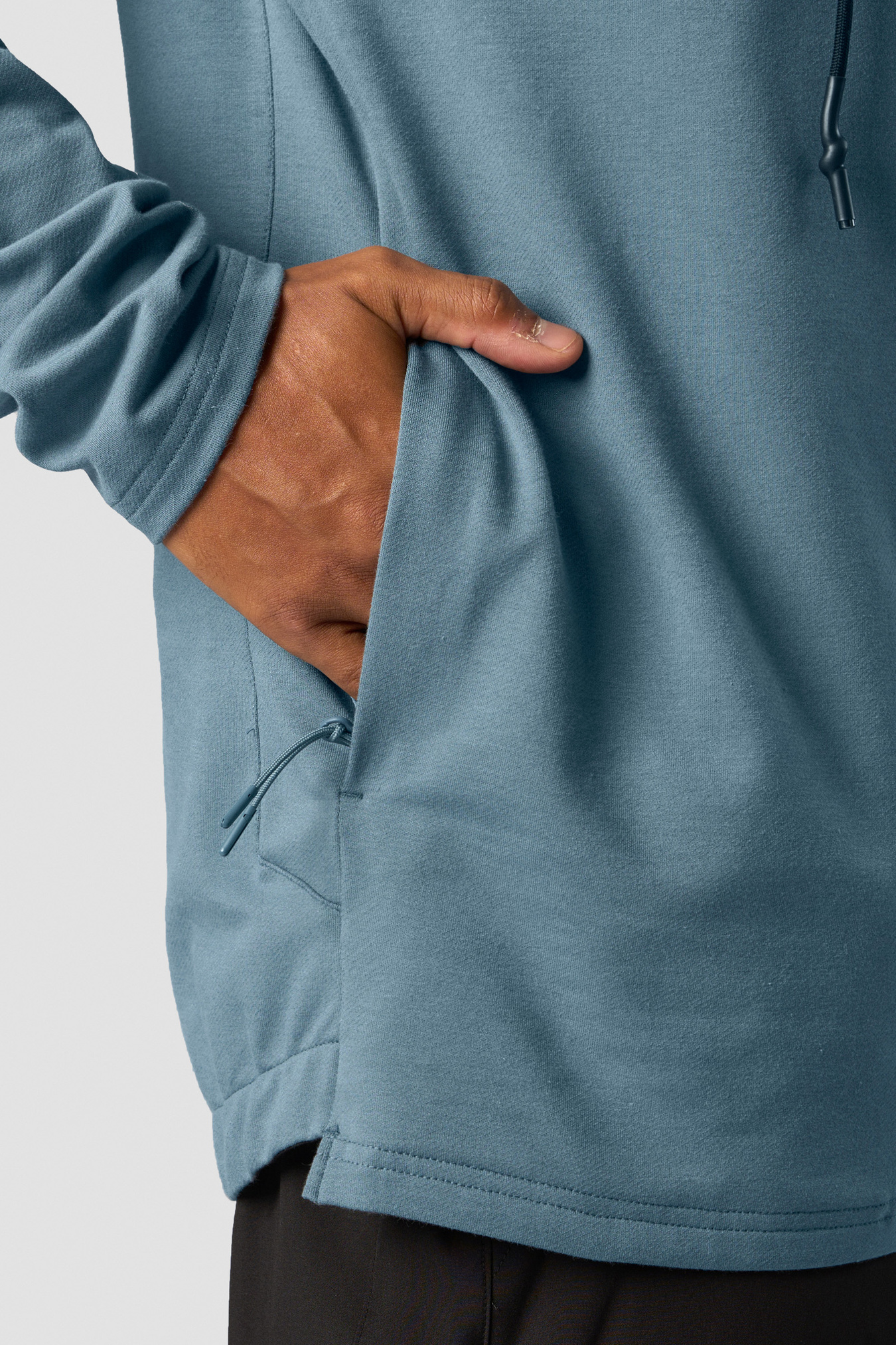 Stride Hoodie Men Steel Blue - billede 5
