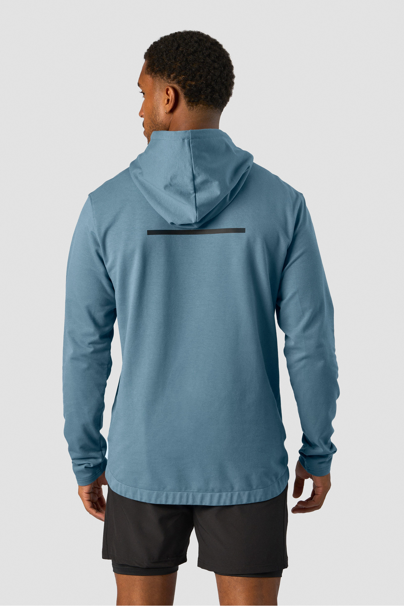 Stride Hoodie Men Steel Blue - billede 2