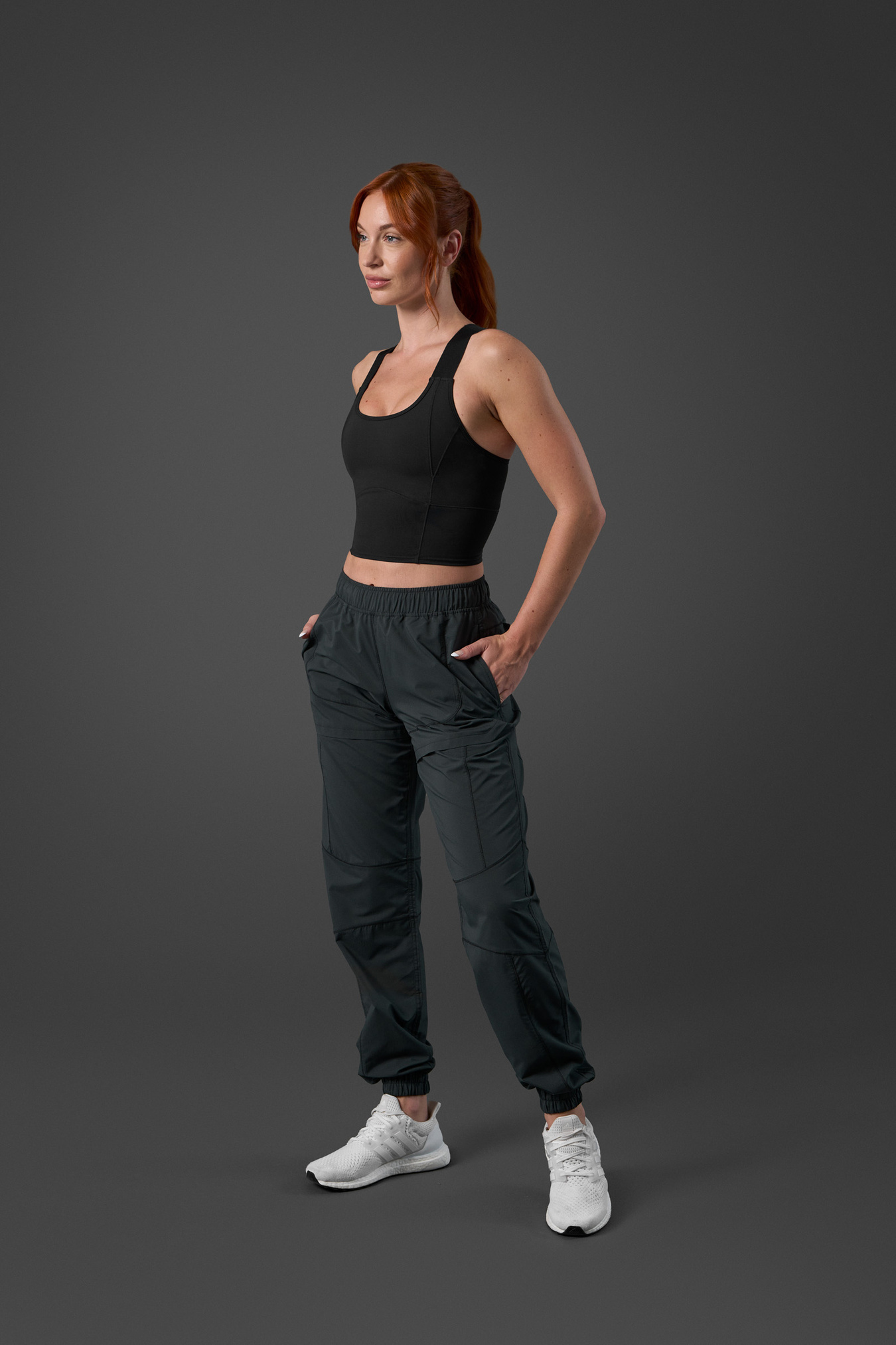 Reboot 2-in-1 Sports Bra Black - image 4