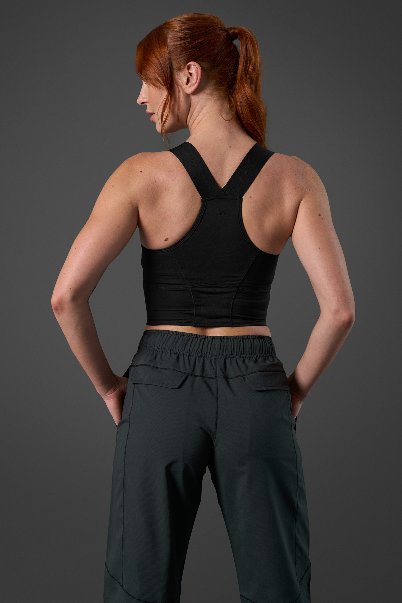 Reboot 2-in-1 Sports Bra Black - image 2