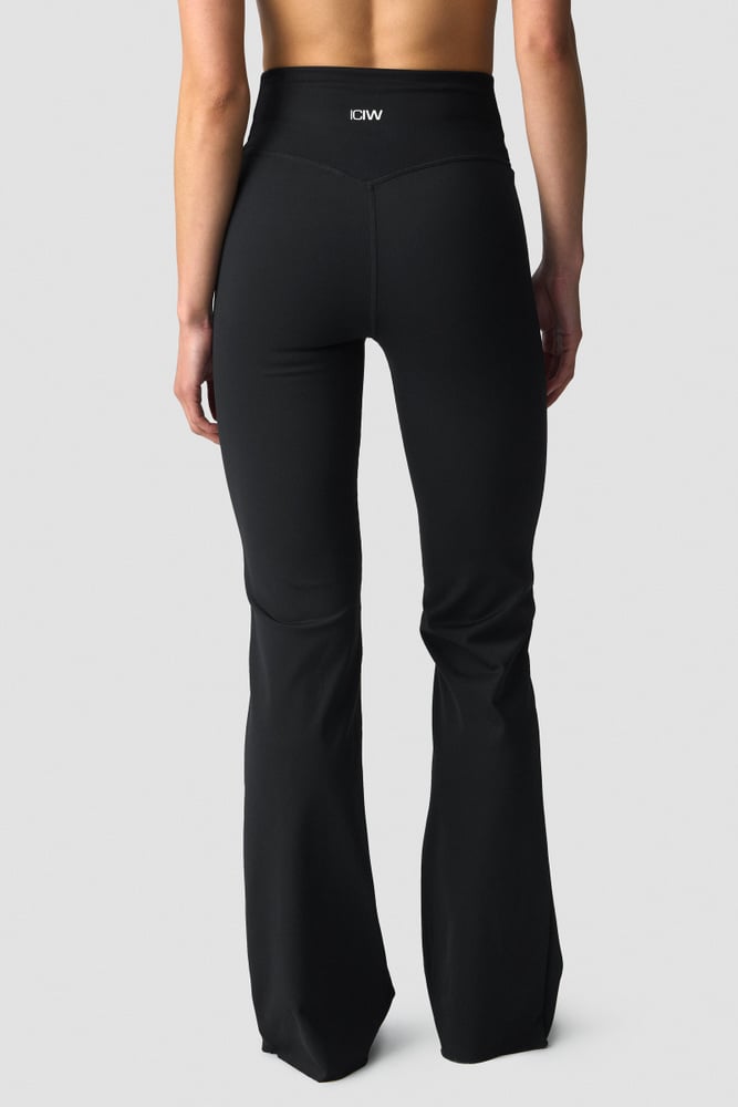 Nimble Flared Tights Black