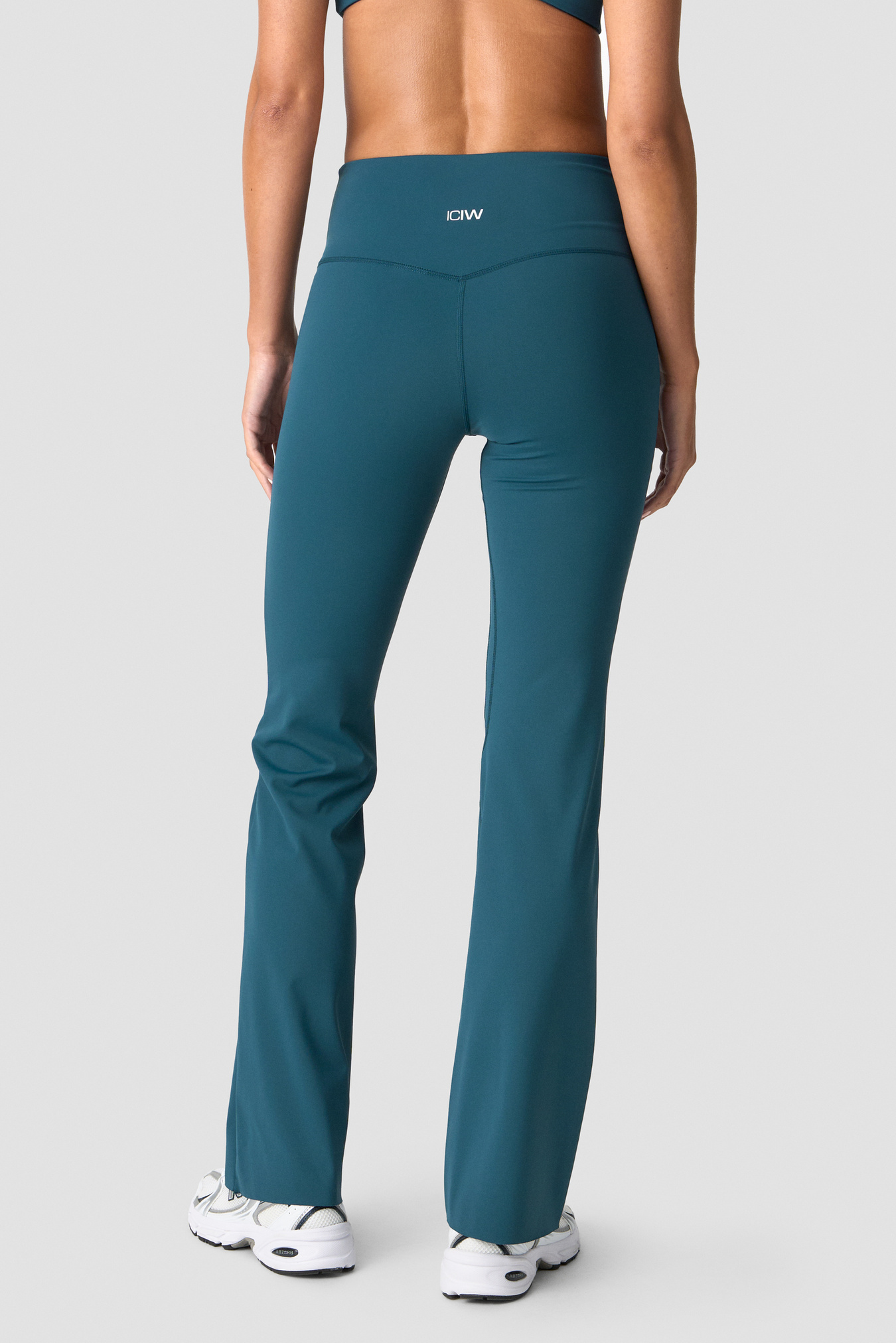 Nimble Flared Tights Teal - immagine $