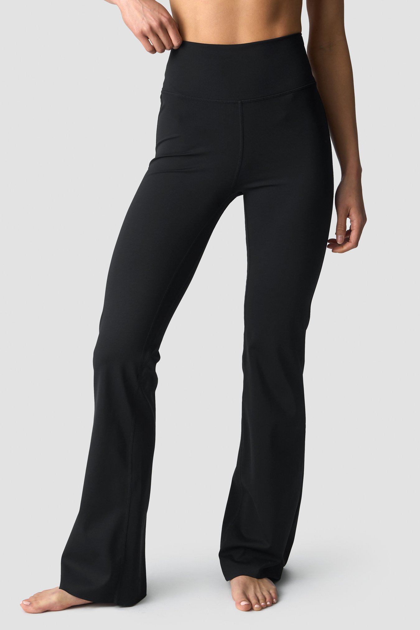 Nimble Flared Tights Black - afbeelding 1