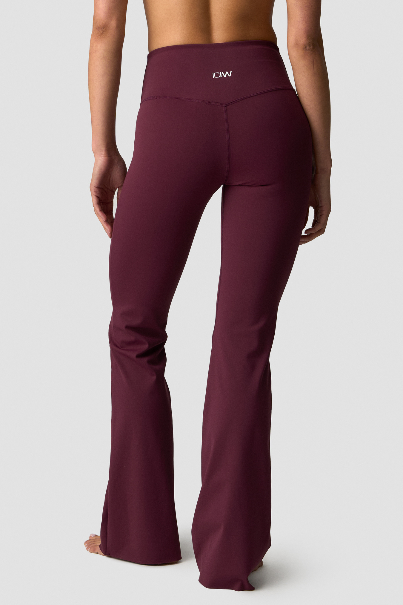 Nimble Flared Tights Dark Mahogany - image 1