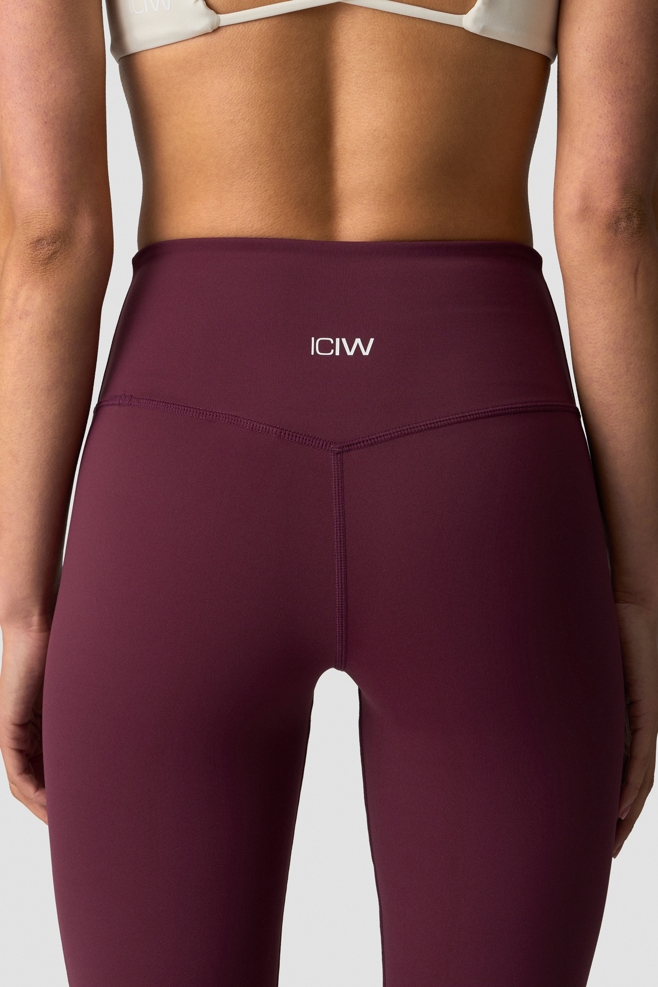 Nimble Flared Tights Dark Mahogany - image 2