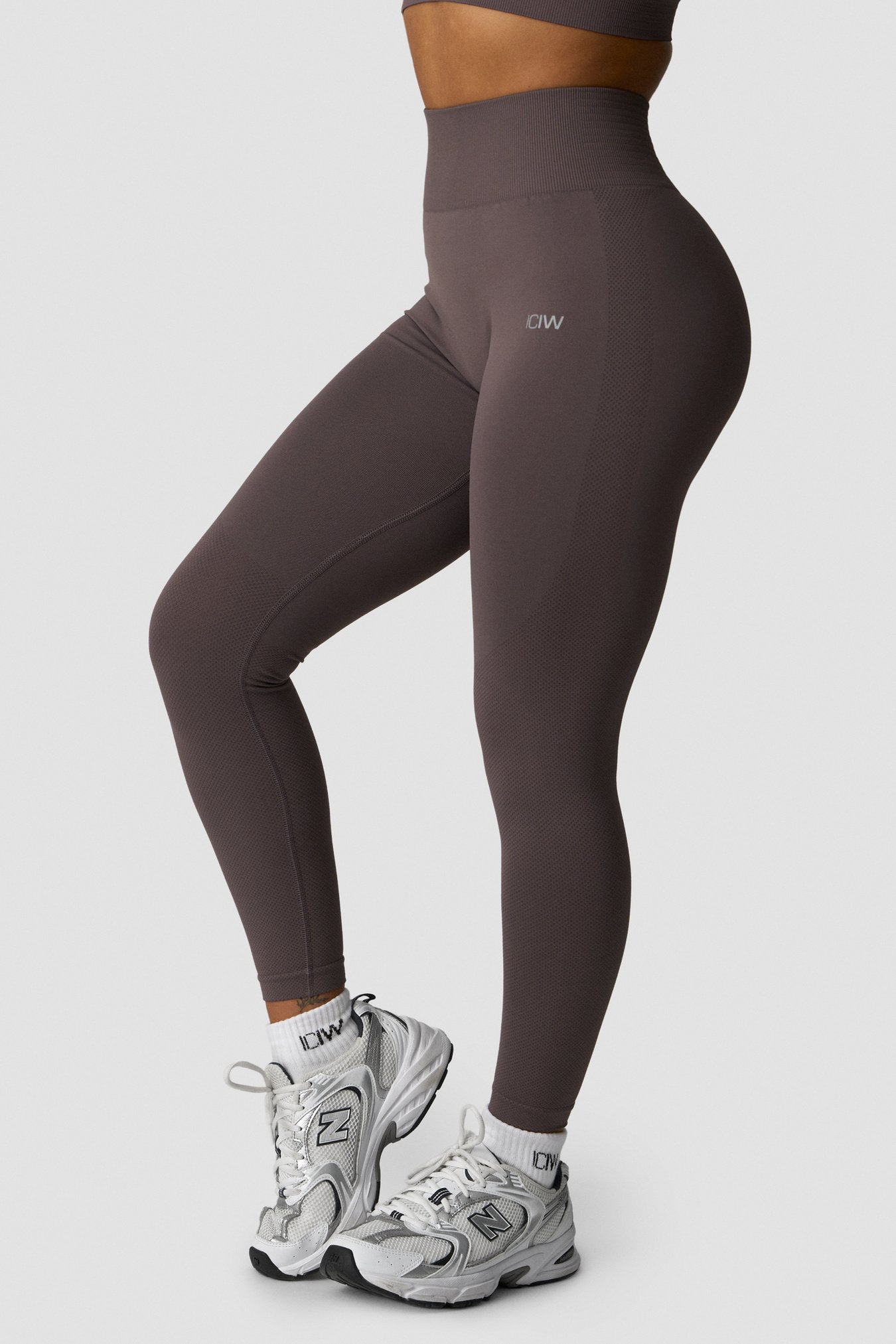 Define Seamless Pocket Tights Dusty Brown - Bild 3