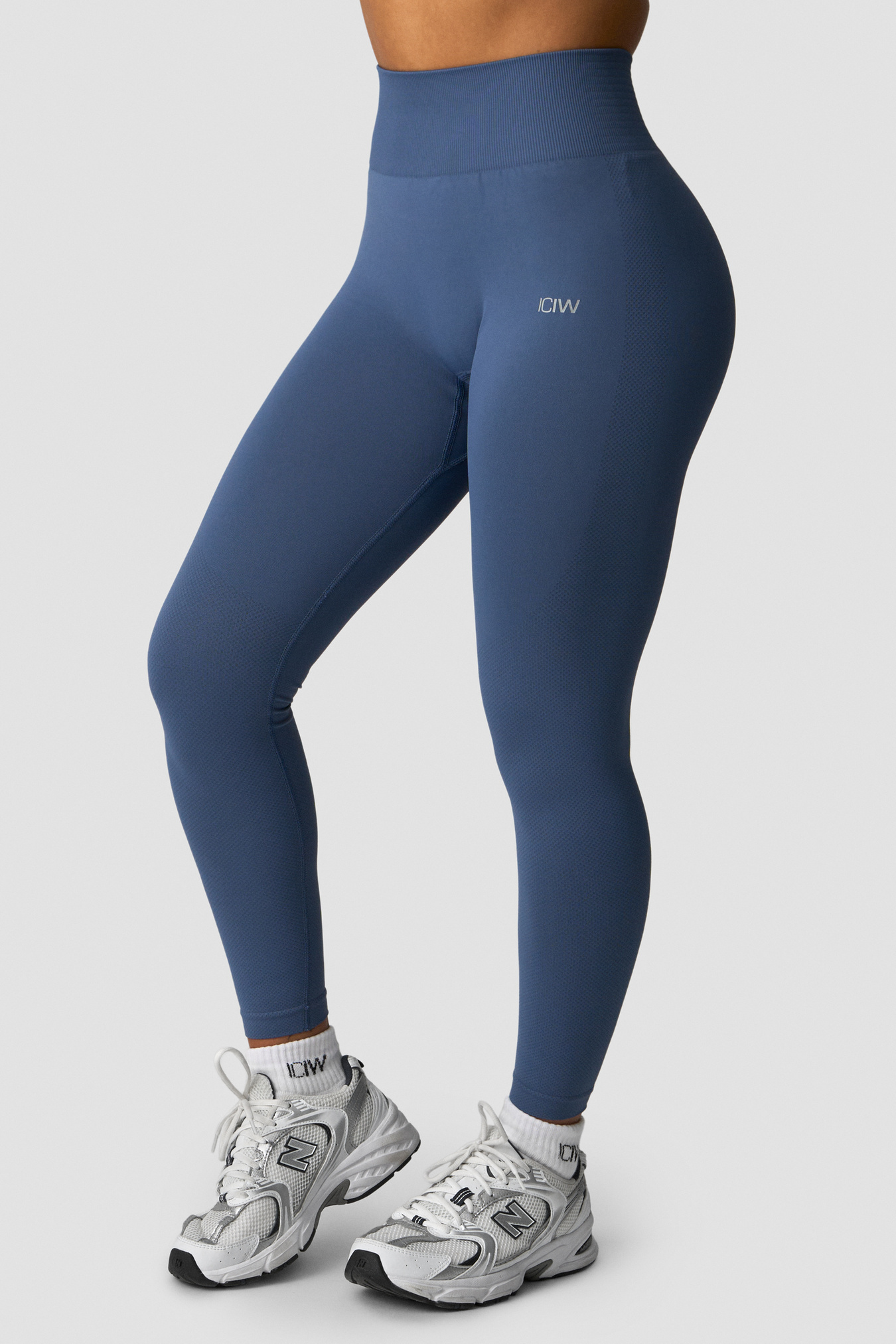 Define Seamless Pocket Tights Dusty Twilight Blue - bilde 3
