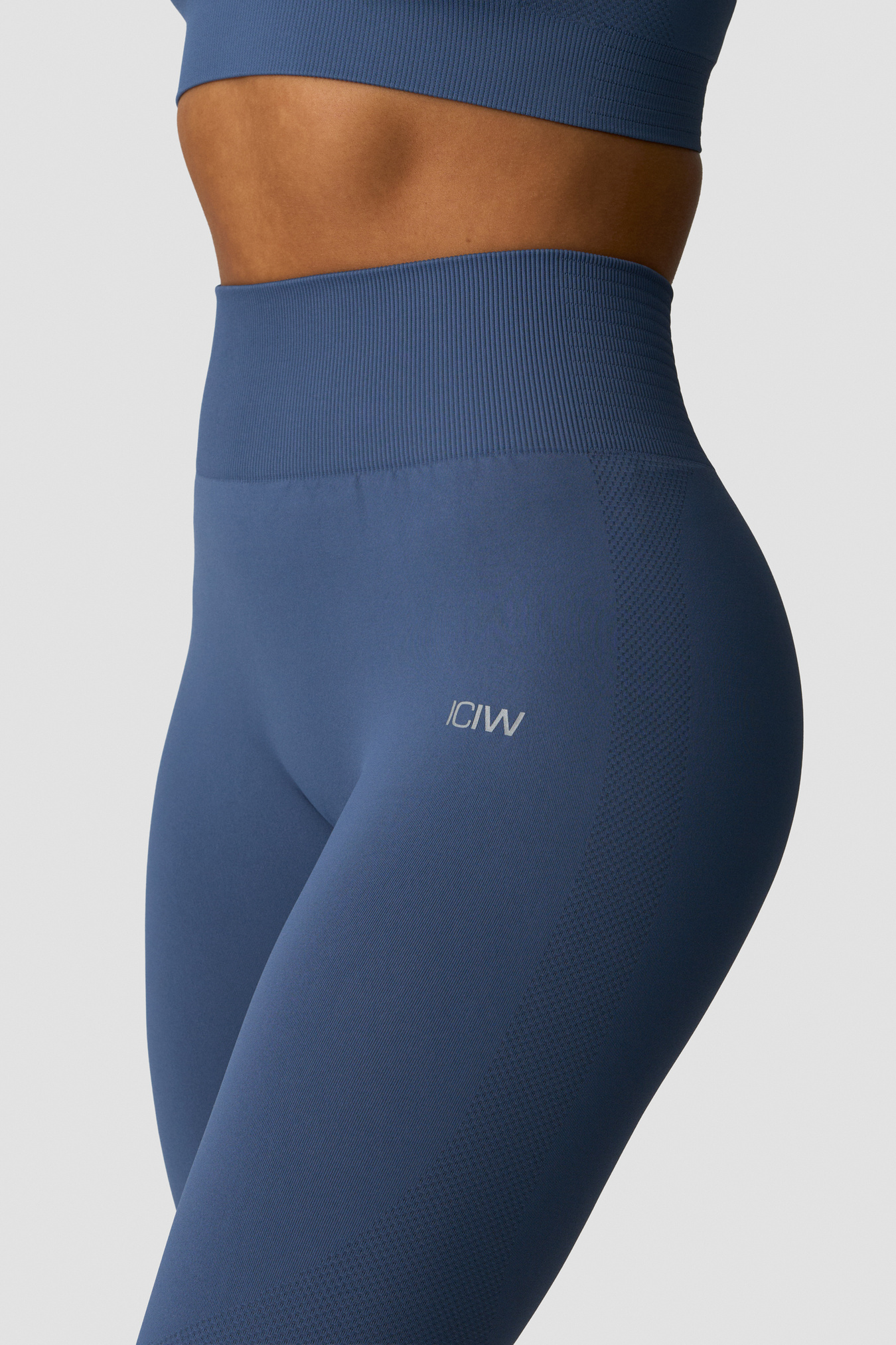 Define Seamless Pocket Tights Dusty Twilight Blue - bilde 4