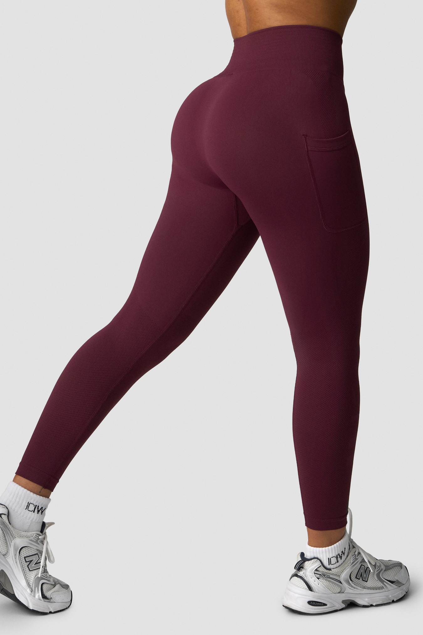 Define Seamless Pocket Tights Dark Mahogany - Bild 3