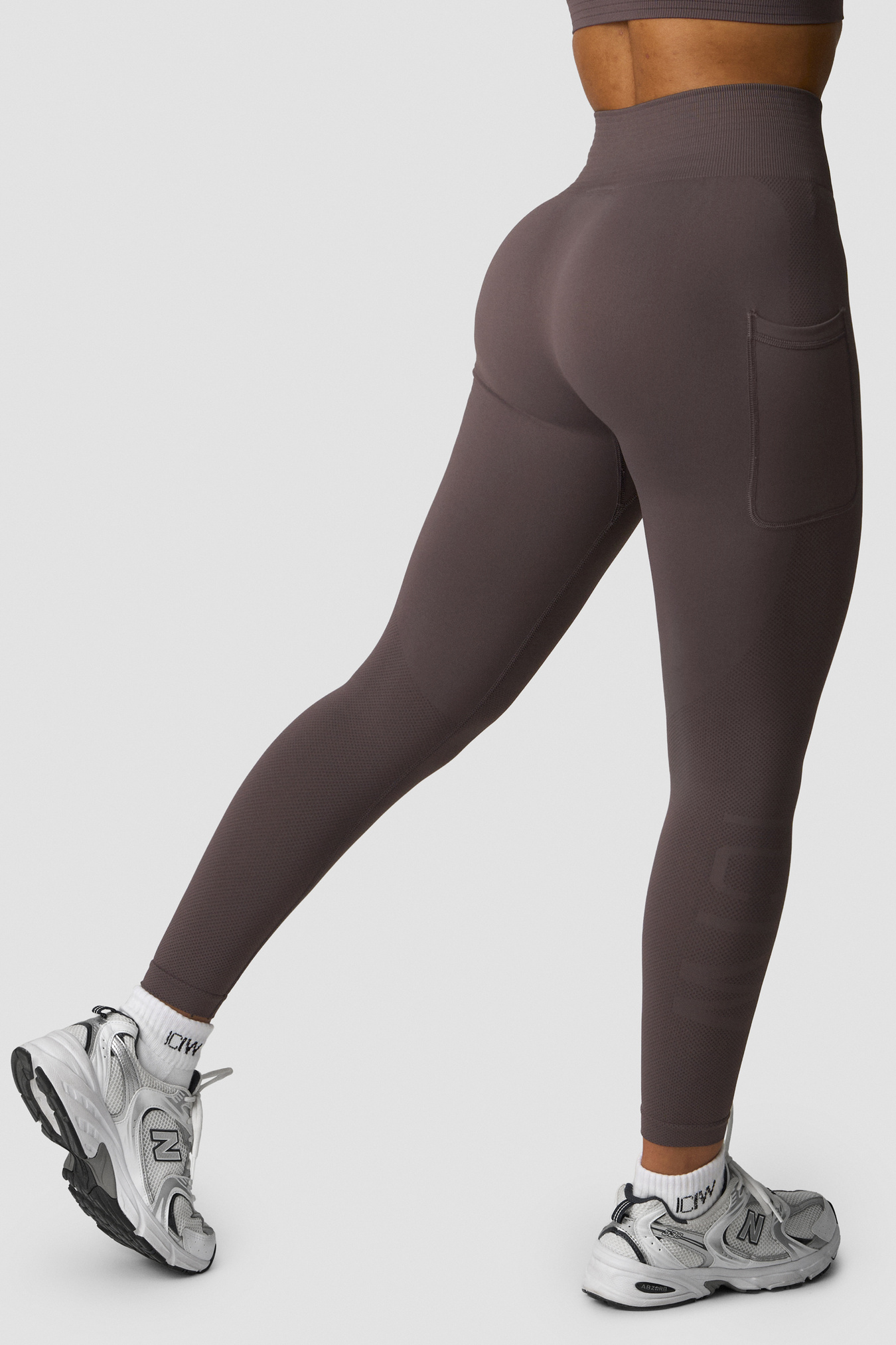 Define Seamless Pocket Tights Dusty Brown - Bild 2