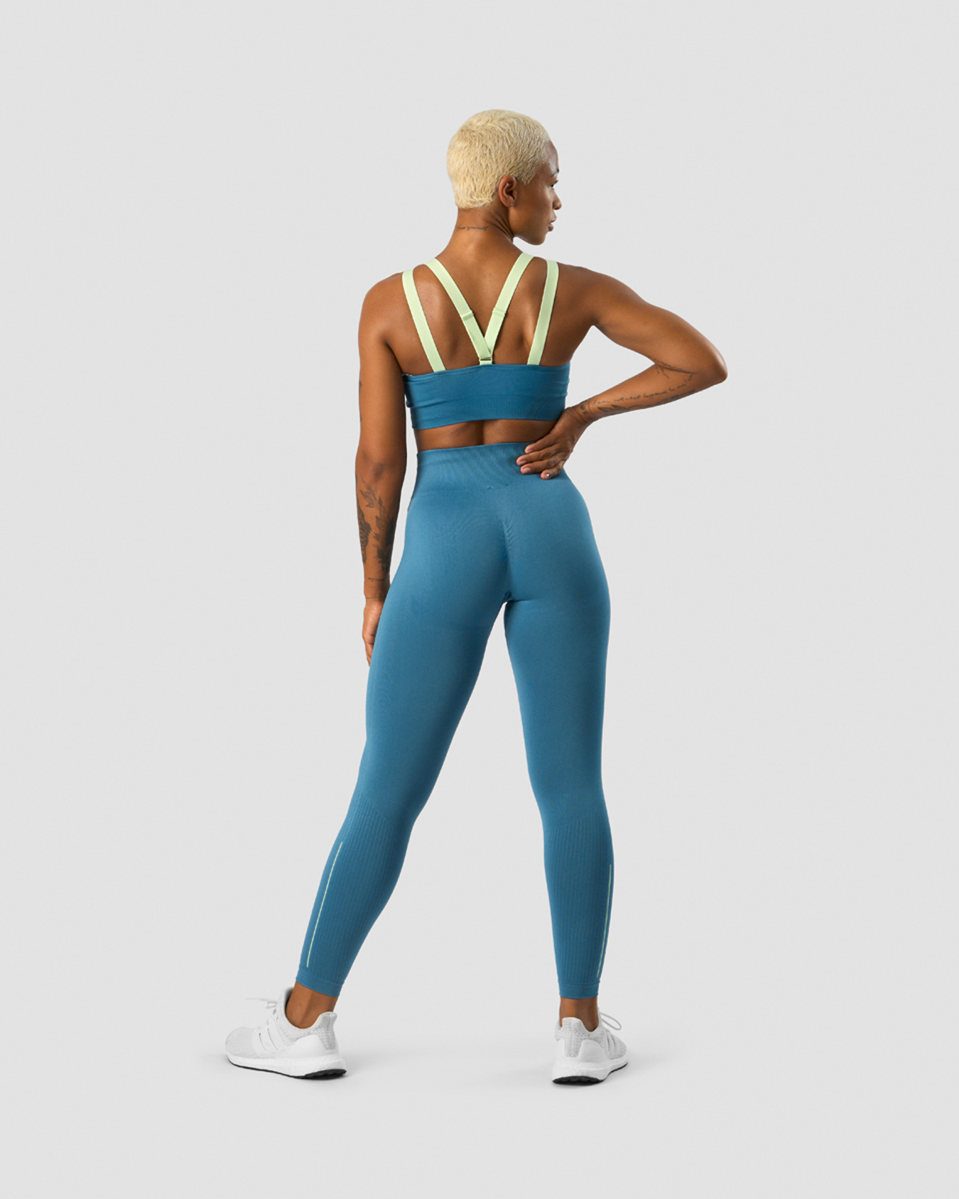 Deluxe Seamless Tights Teal - imagen 6