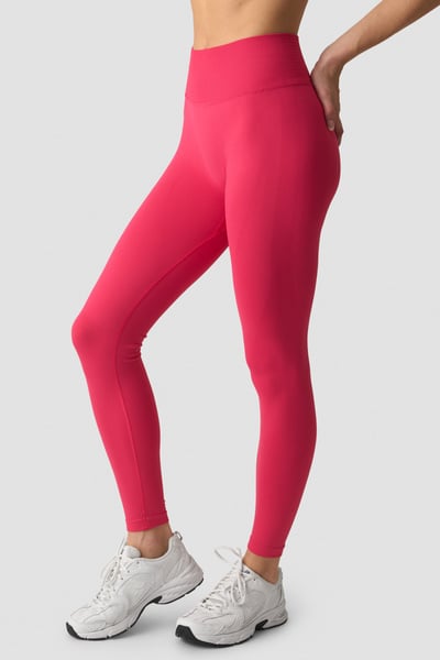 Define Seamless V-shape Tights Hot Pink - undefined